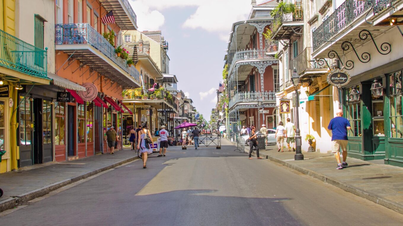 French Quater In New Orleans