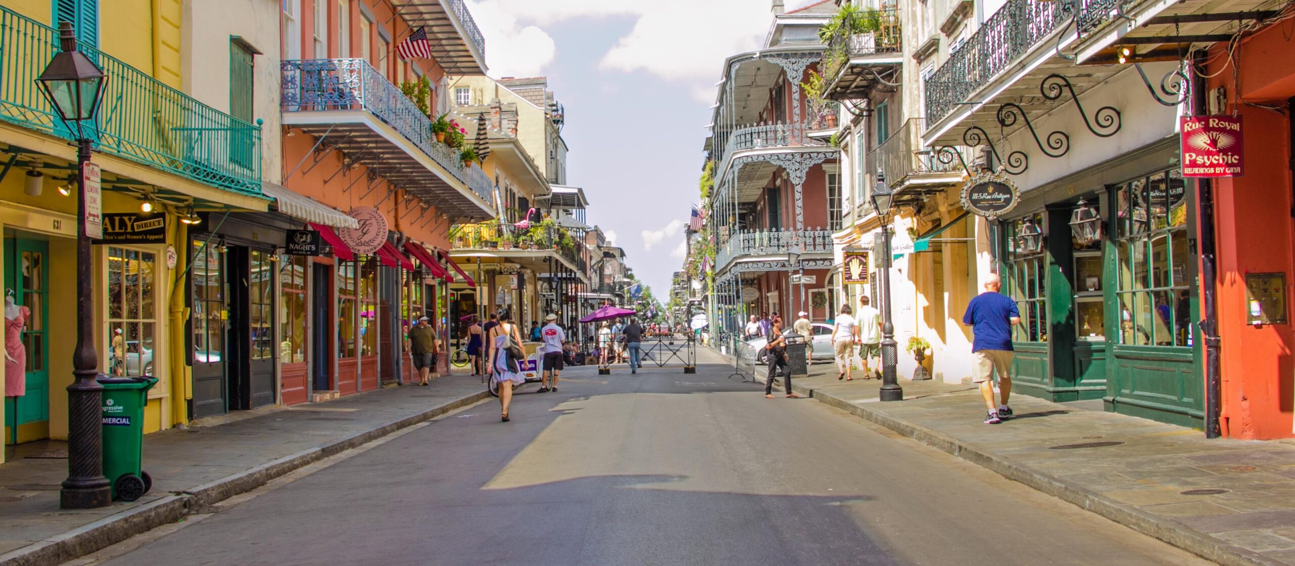 French Quater In New Orleans