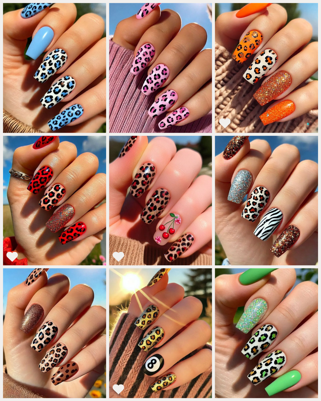 Leopard Print Nail