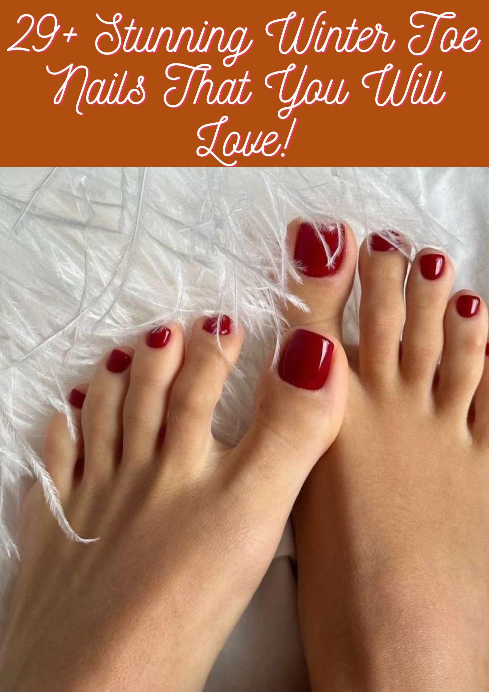 Winter Toe Nails