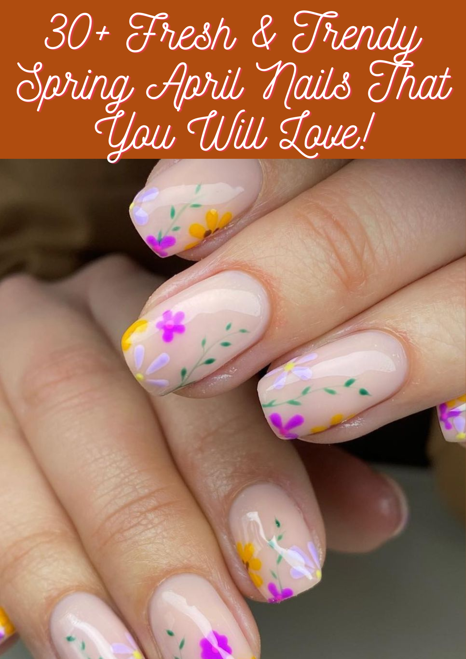 Spring April Nails