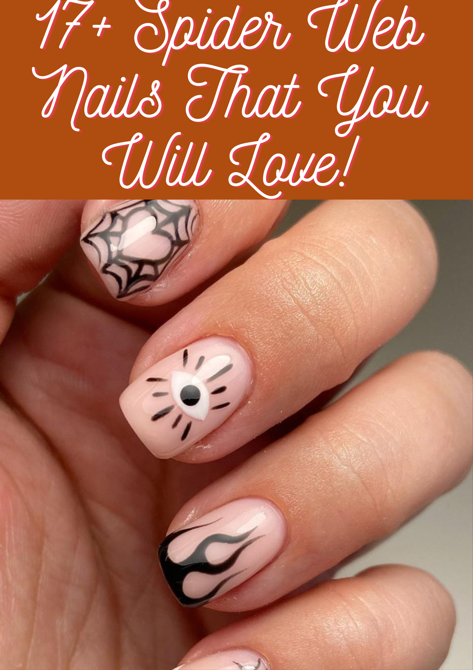 Spider Web Nails