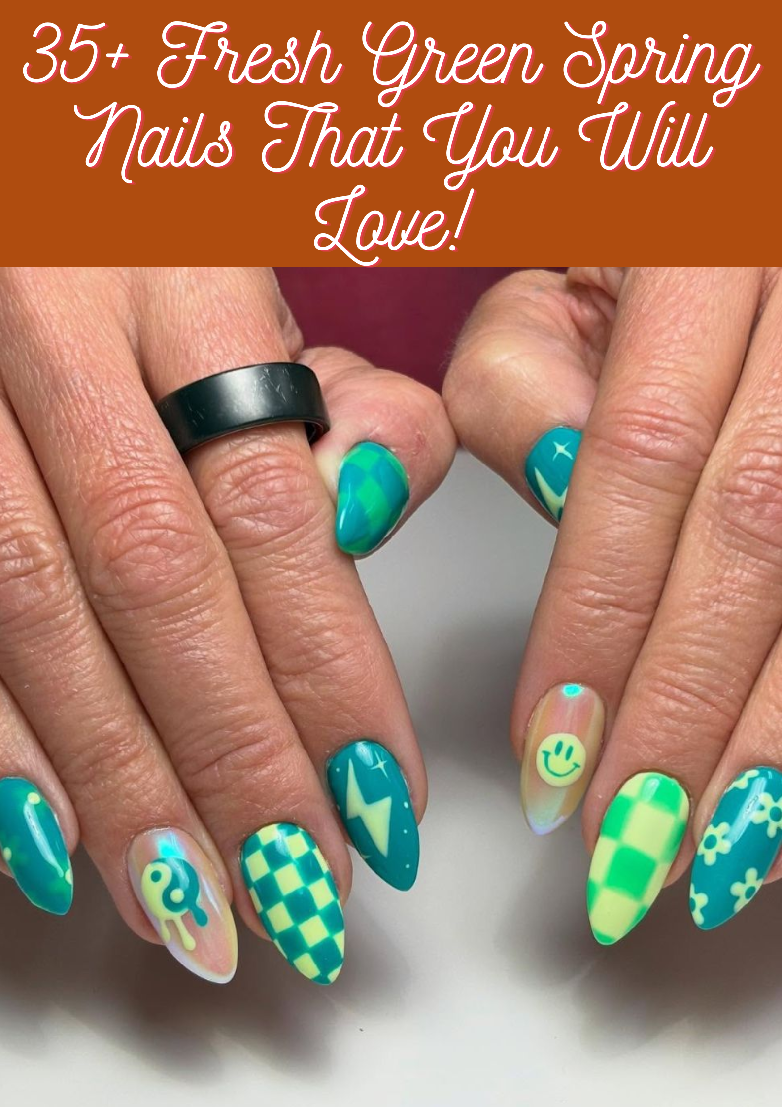 Green Spring Nails