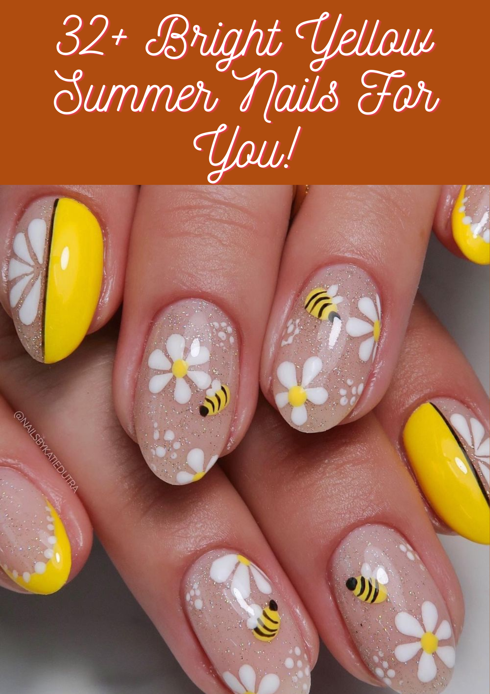 Yellow Summer Nails