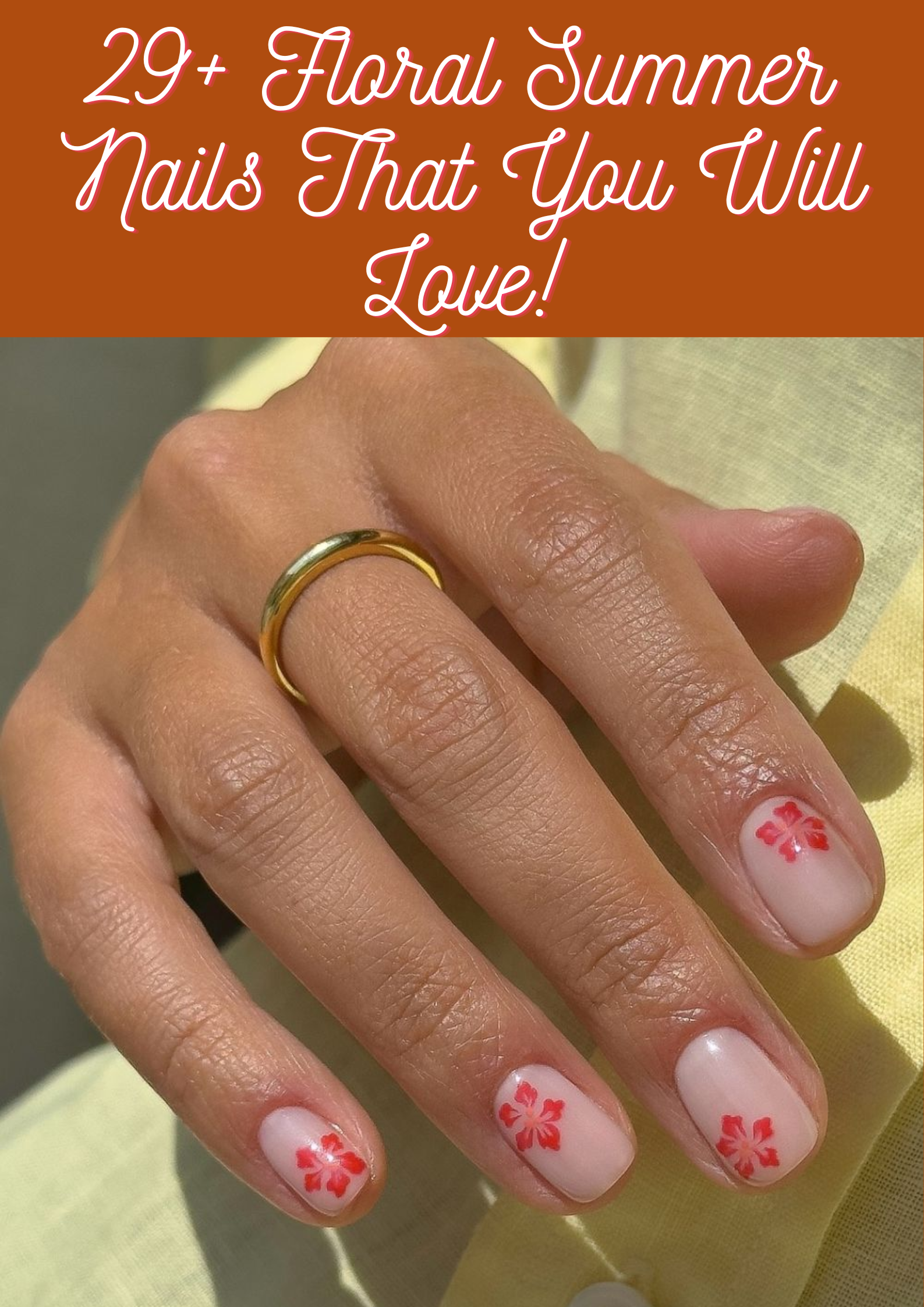 Floral Summer Nails