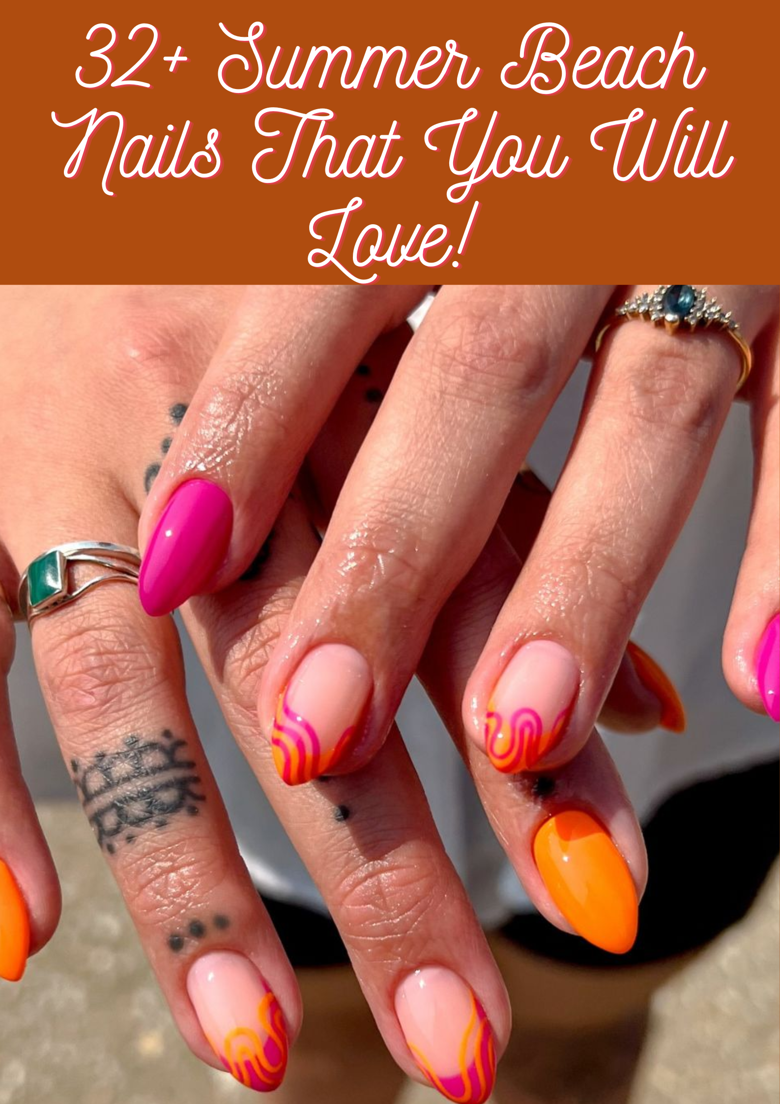 Summer Beach Nails