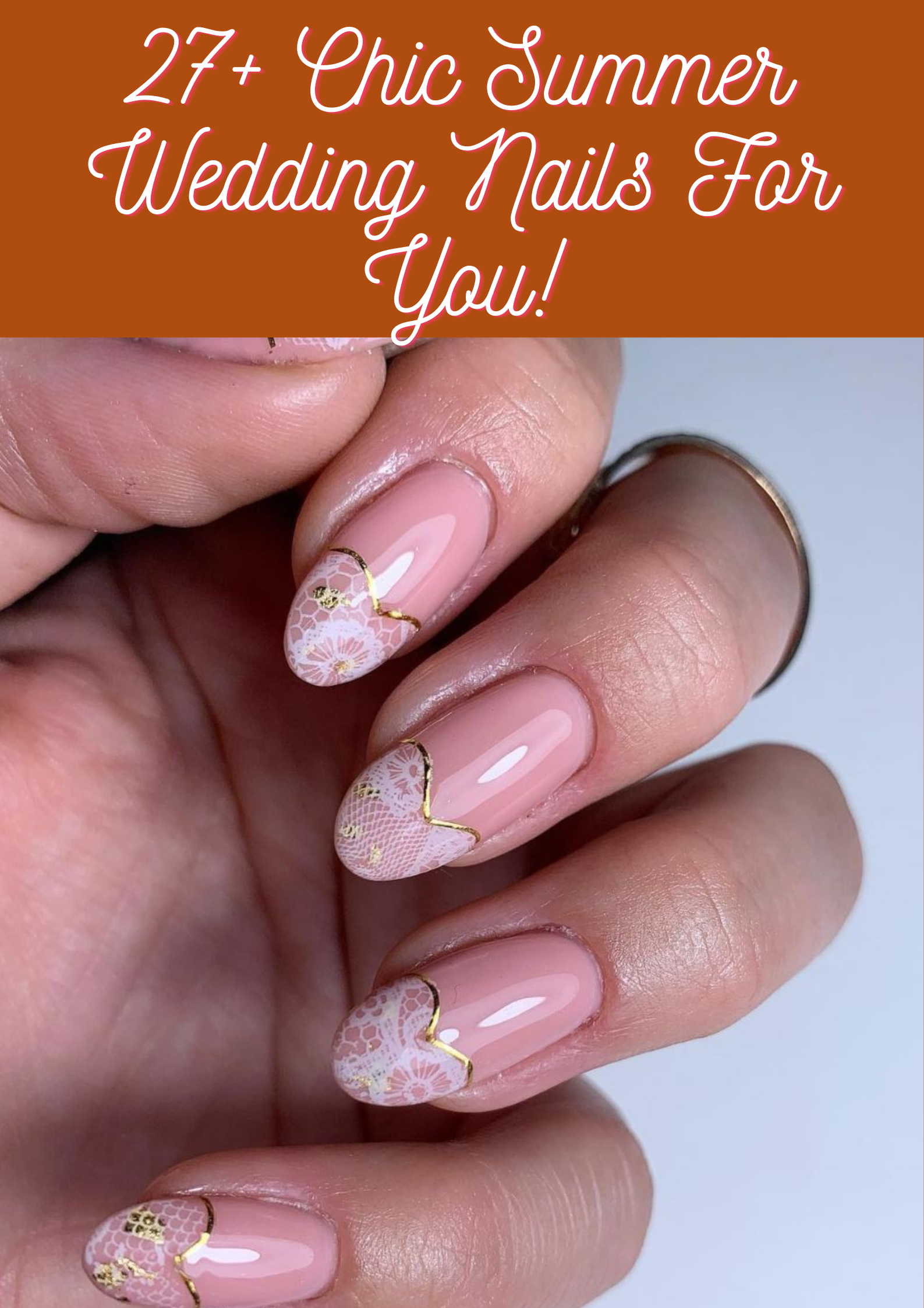 Summer Wedding Nails