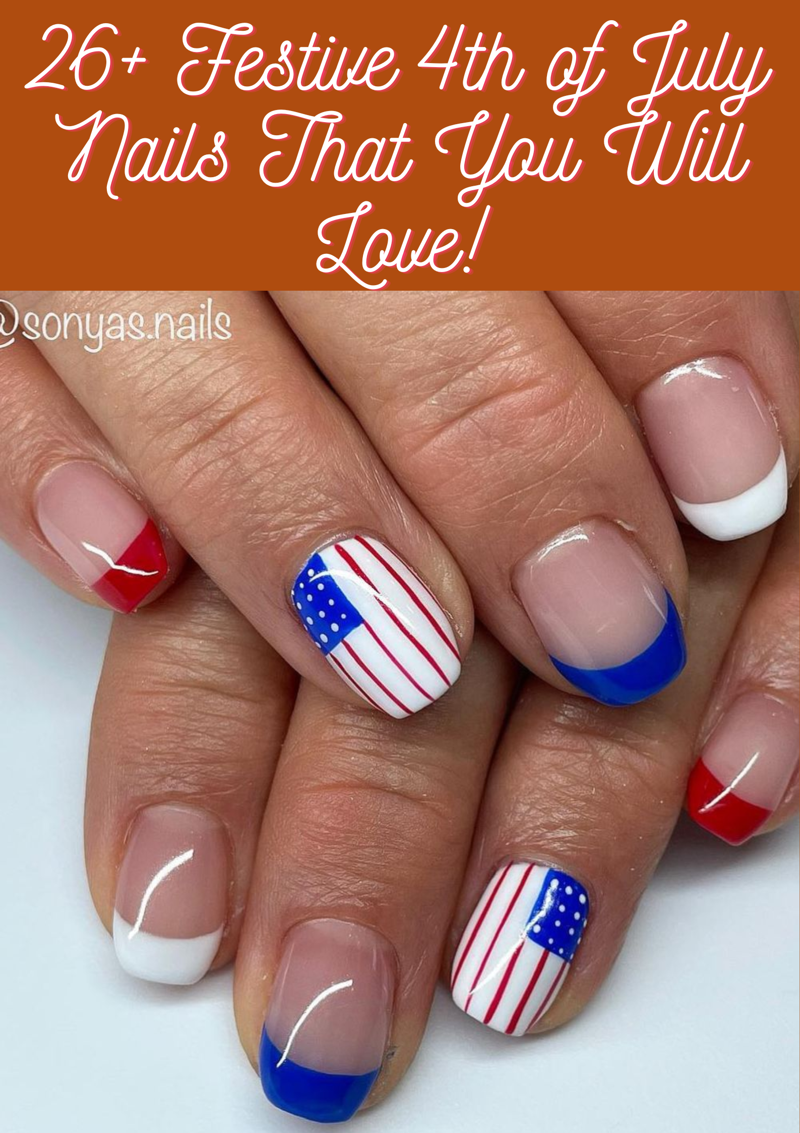 4th of July Nails