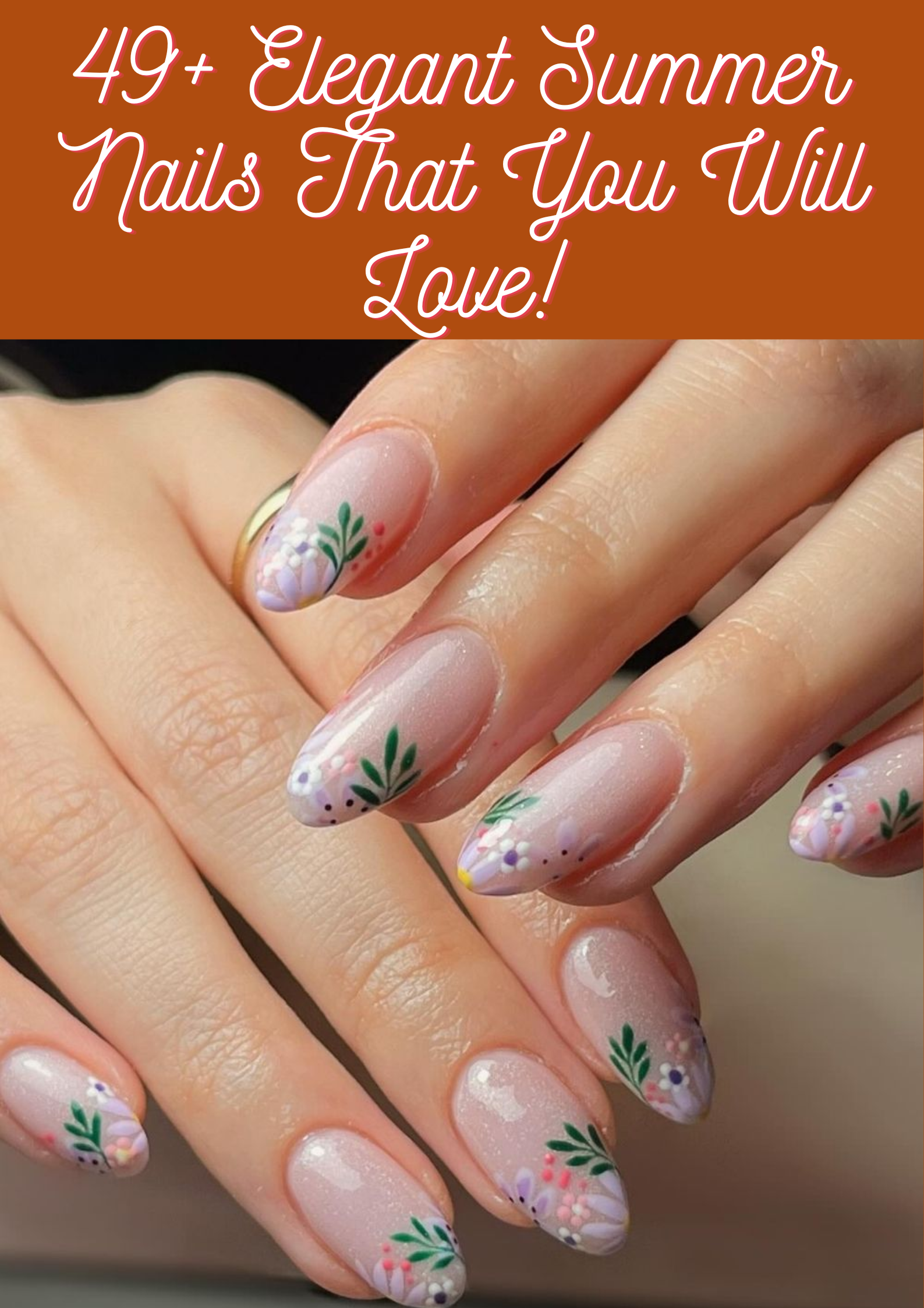 Elegant Summer Nails