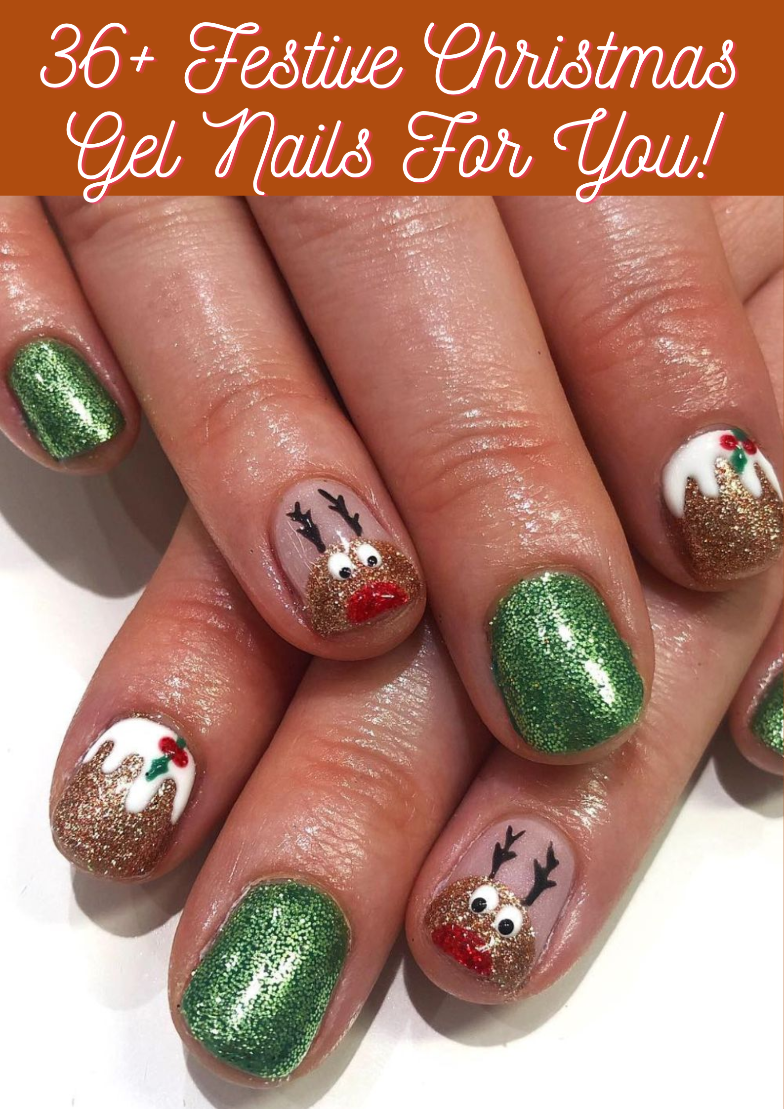 Christmas Gel Nails