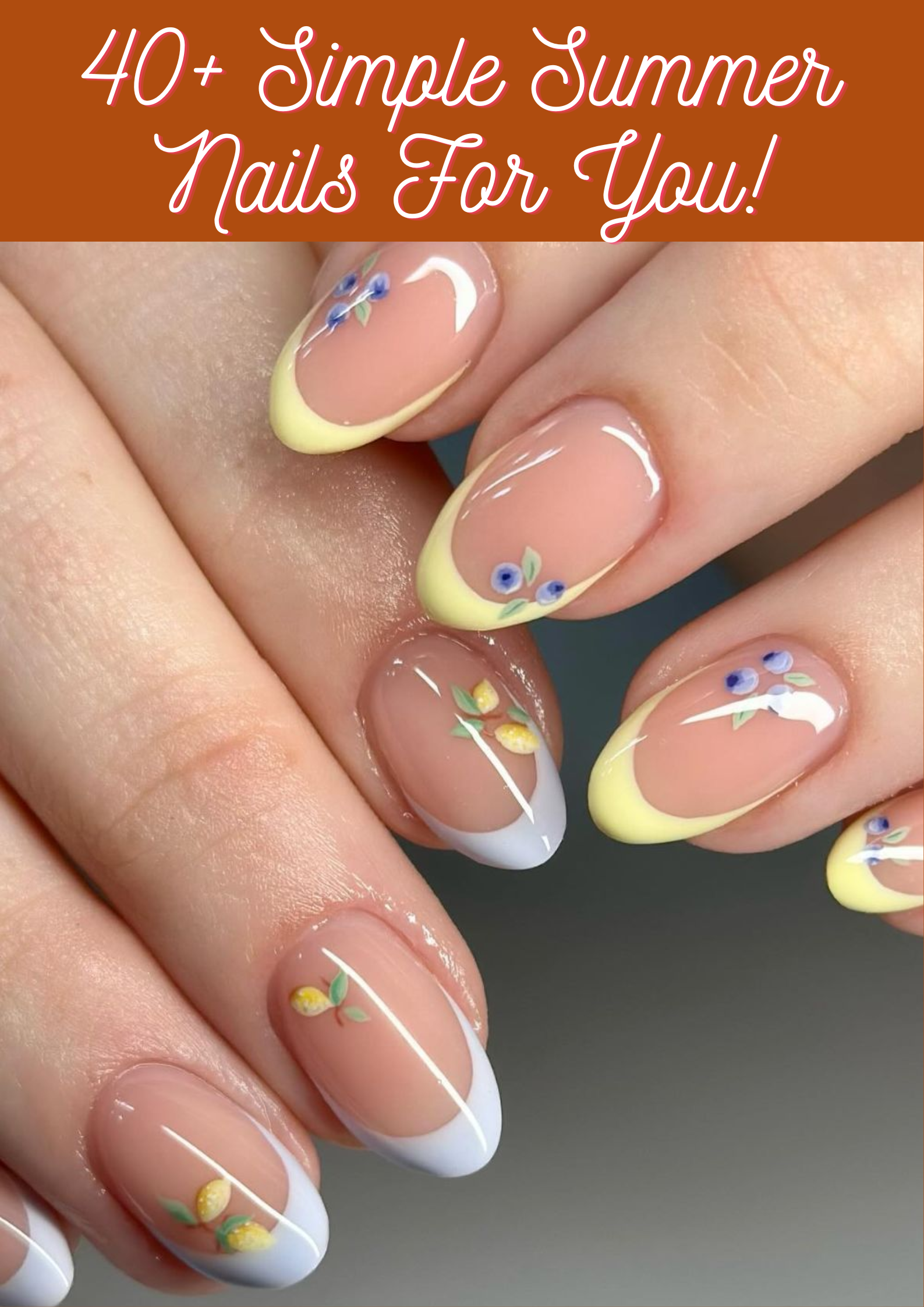 Simple Summer Nails