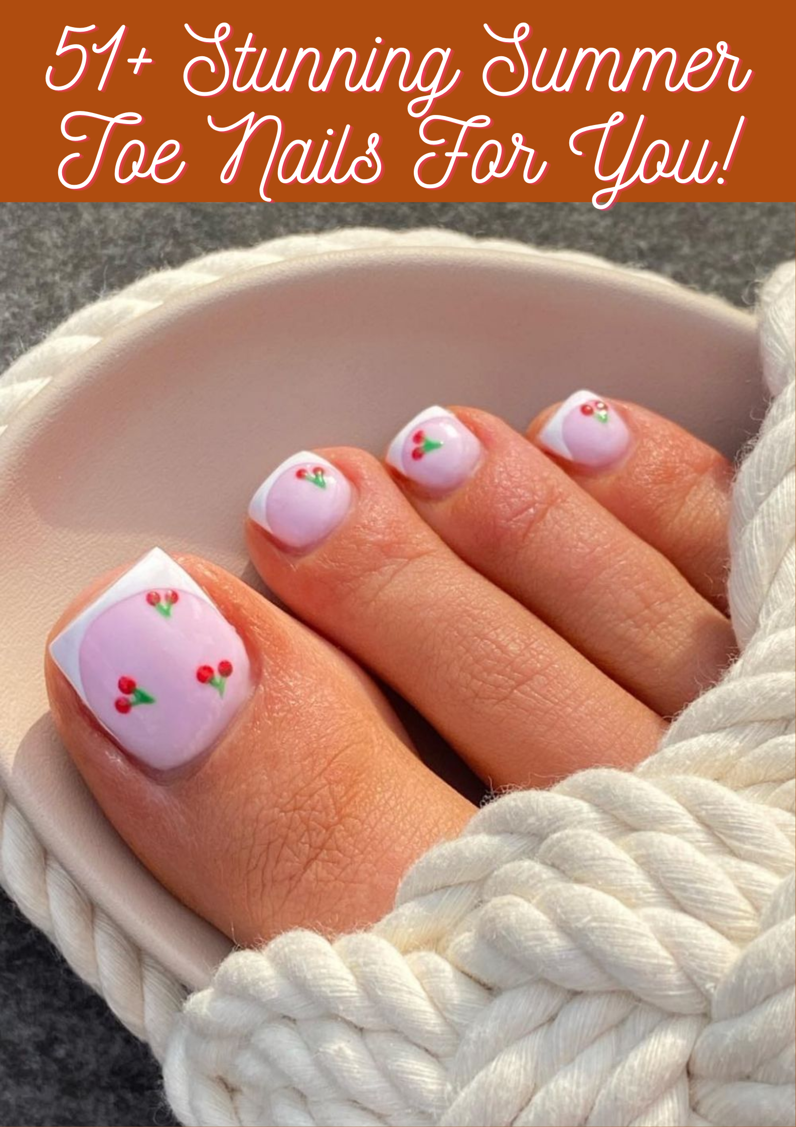 Stunning Summer Toenails