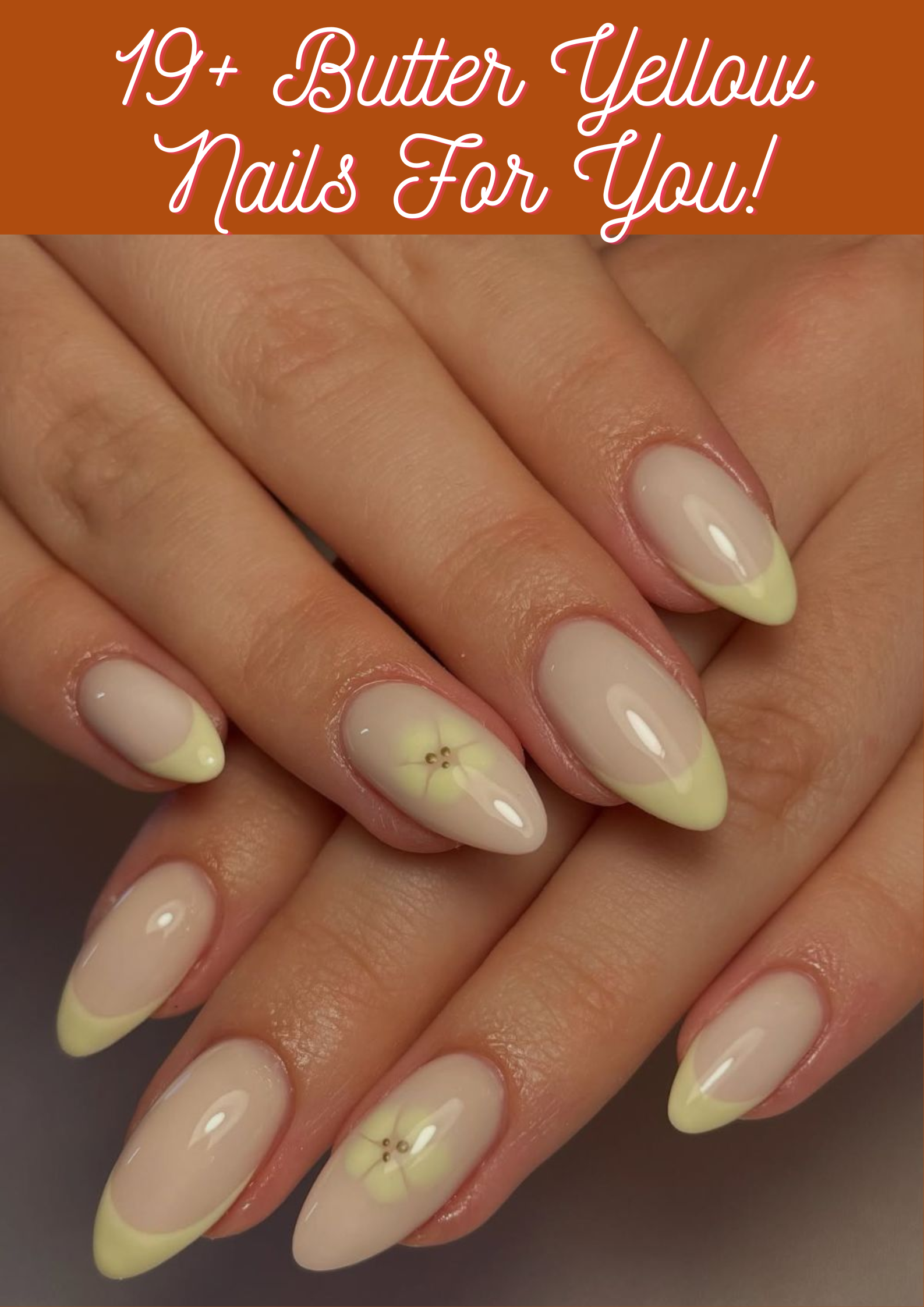 Butter Yellow Nails