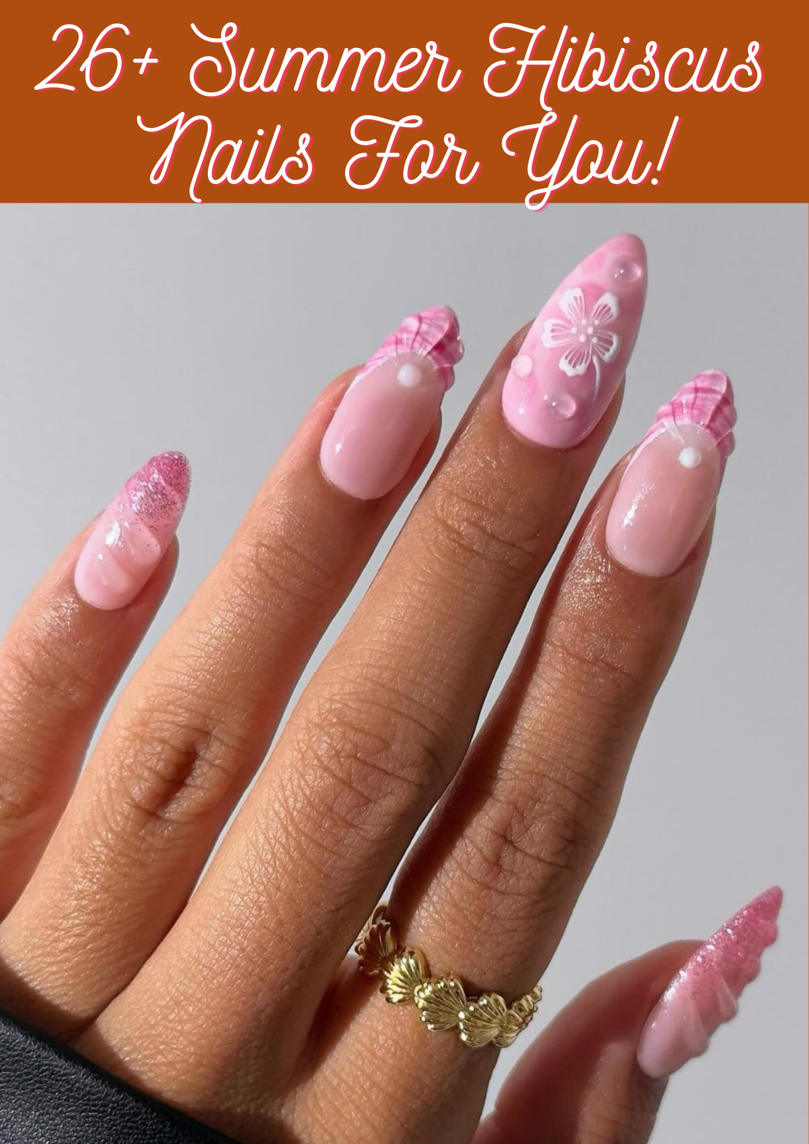 Summer Seashell Nails