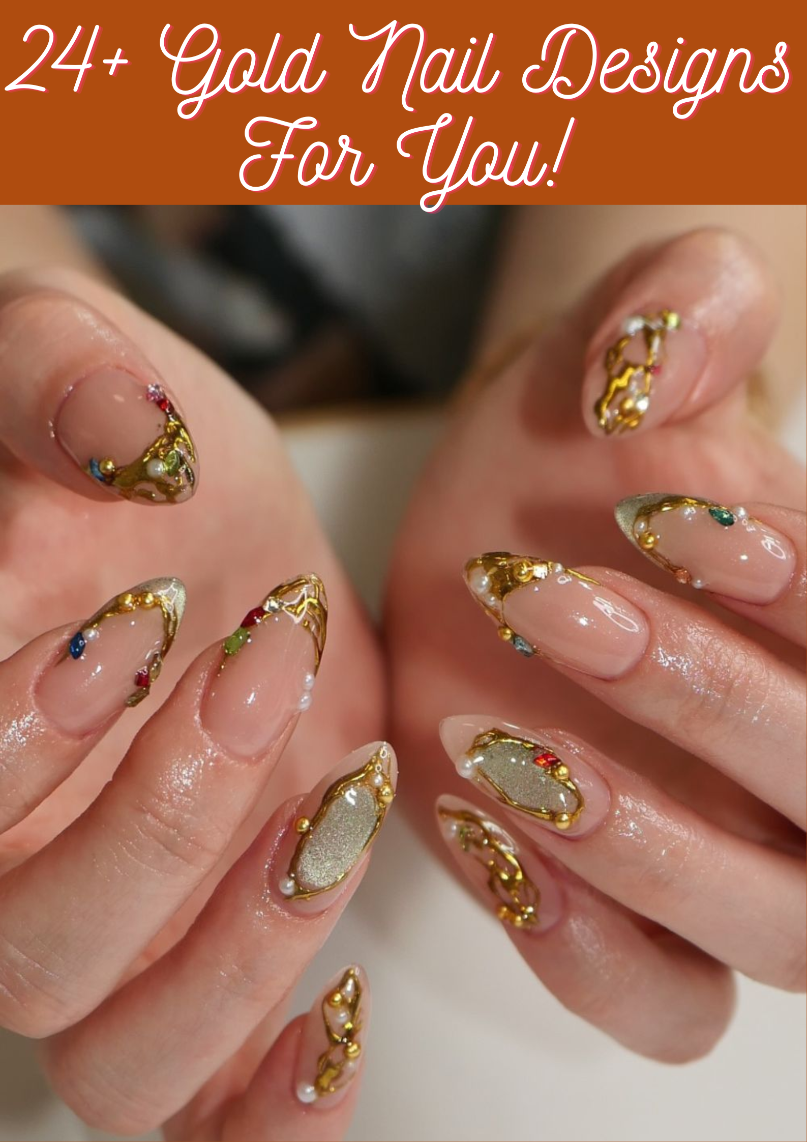 Gold Nail Designs
