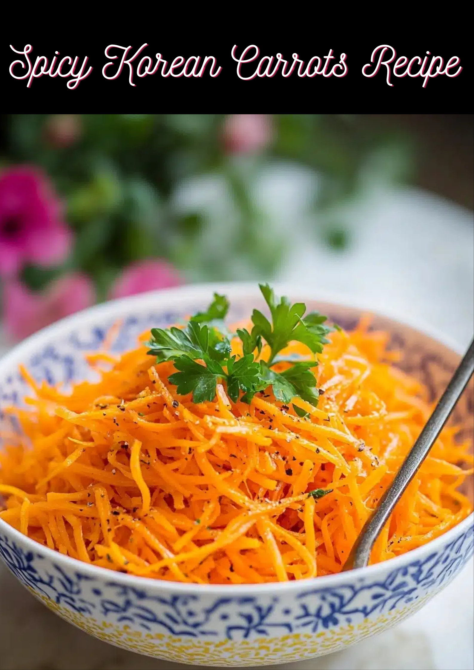 Spicy Korean Carrots Recipe