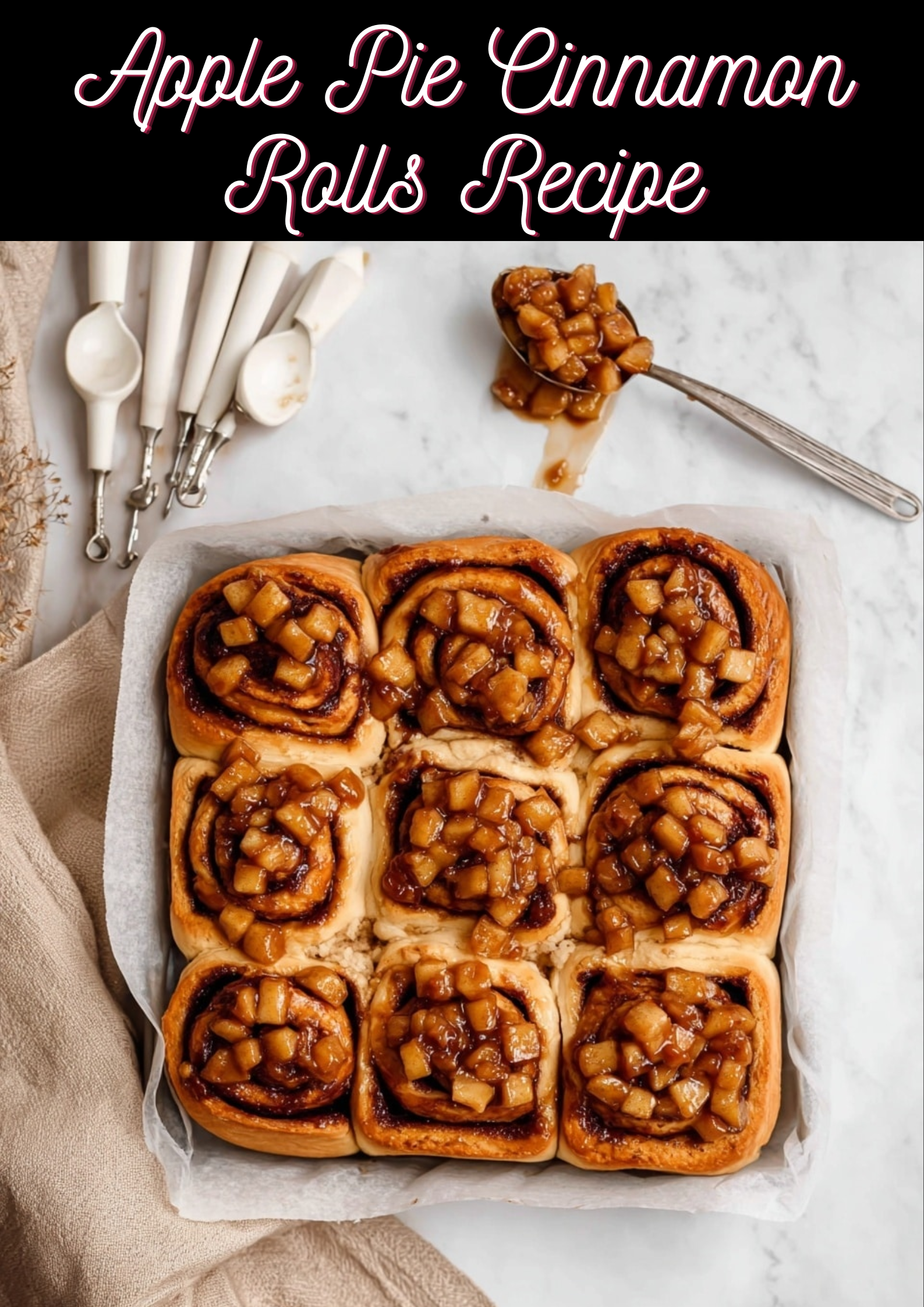 Apple Pie Cinnamon Rolls Recipe