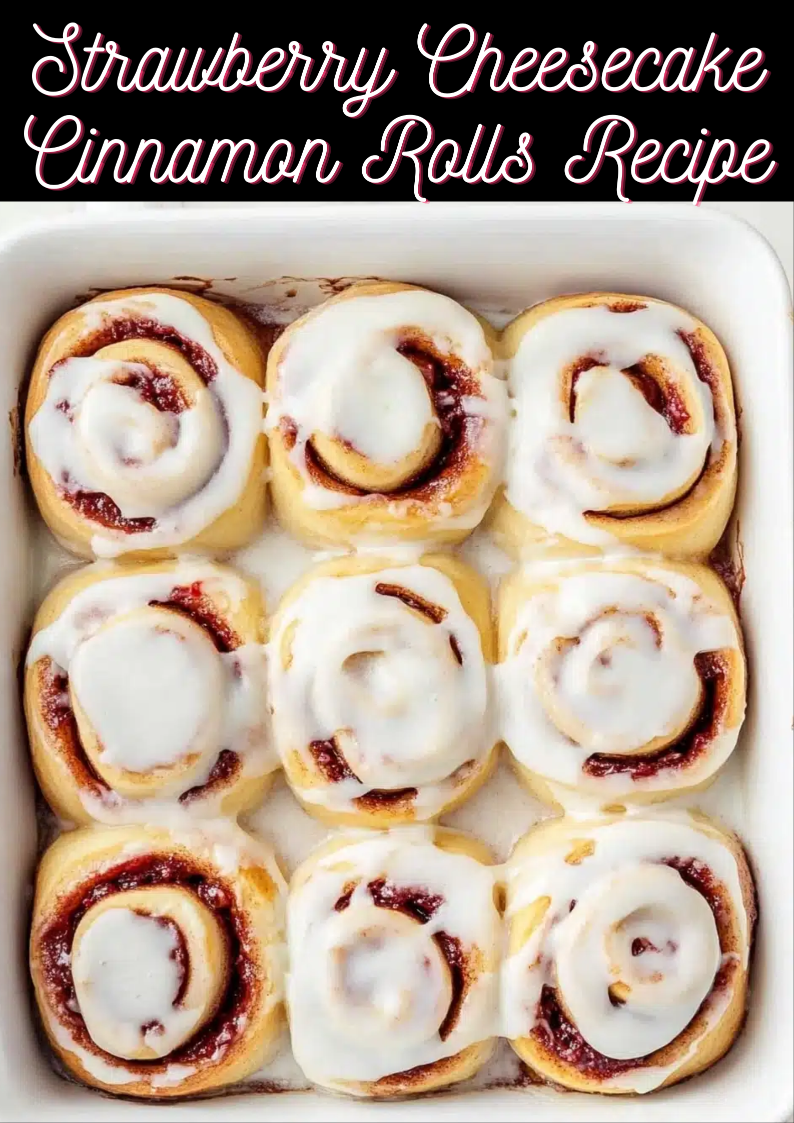 Cheesecake Cinnamon Rolls Recipe