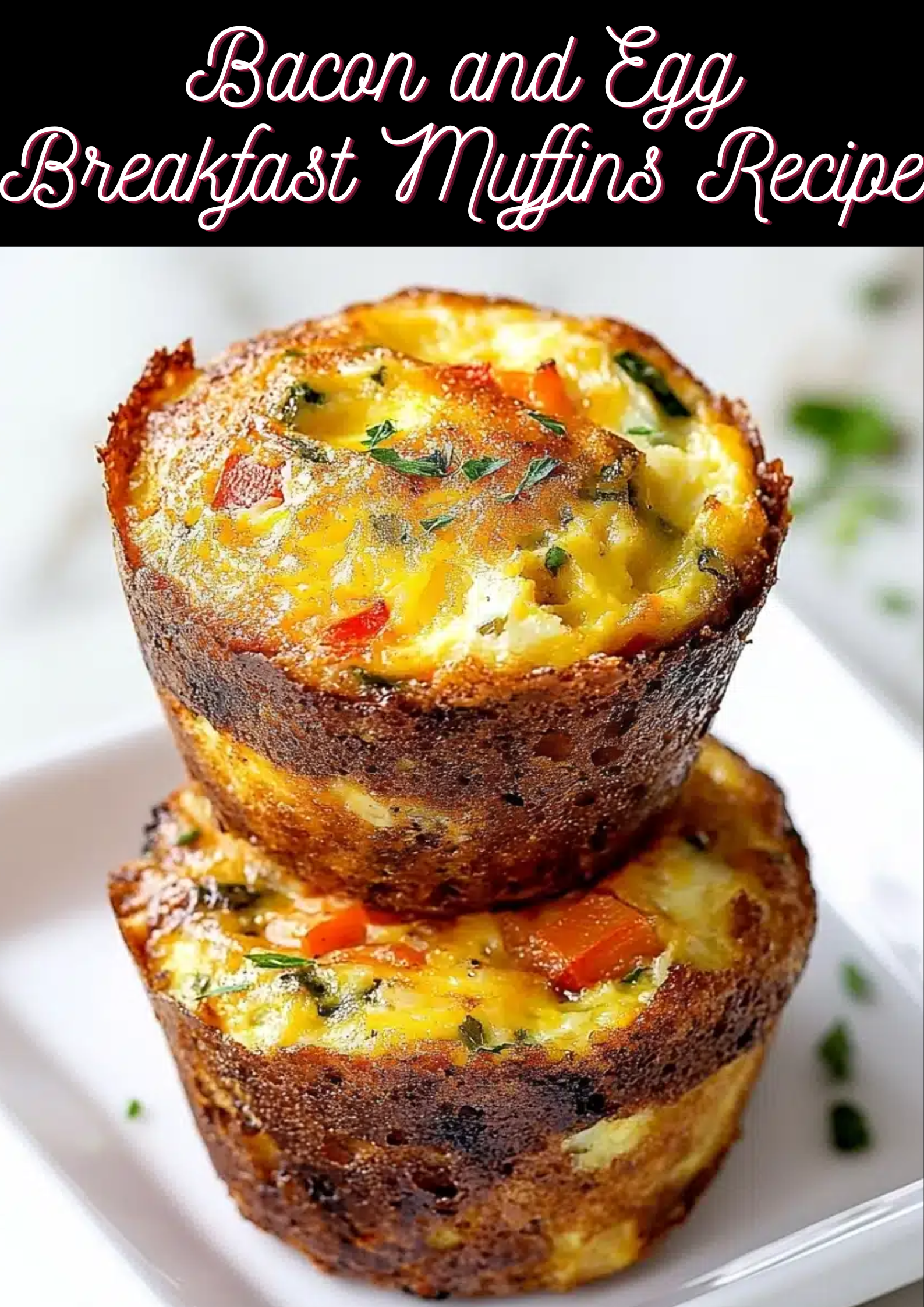 Bacon and Egg Breakfast Muffins Recipe