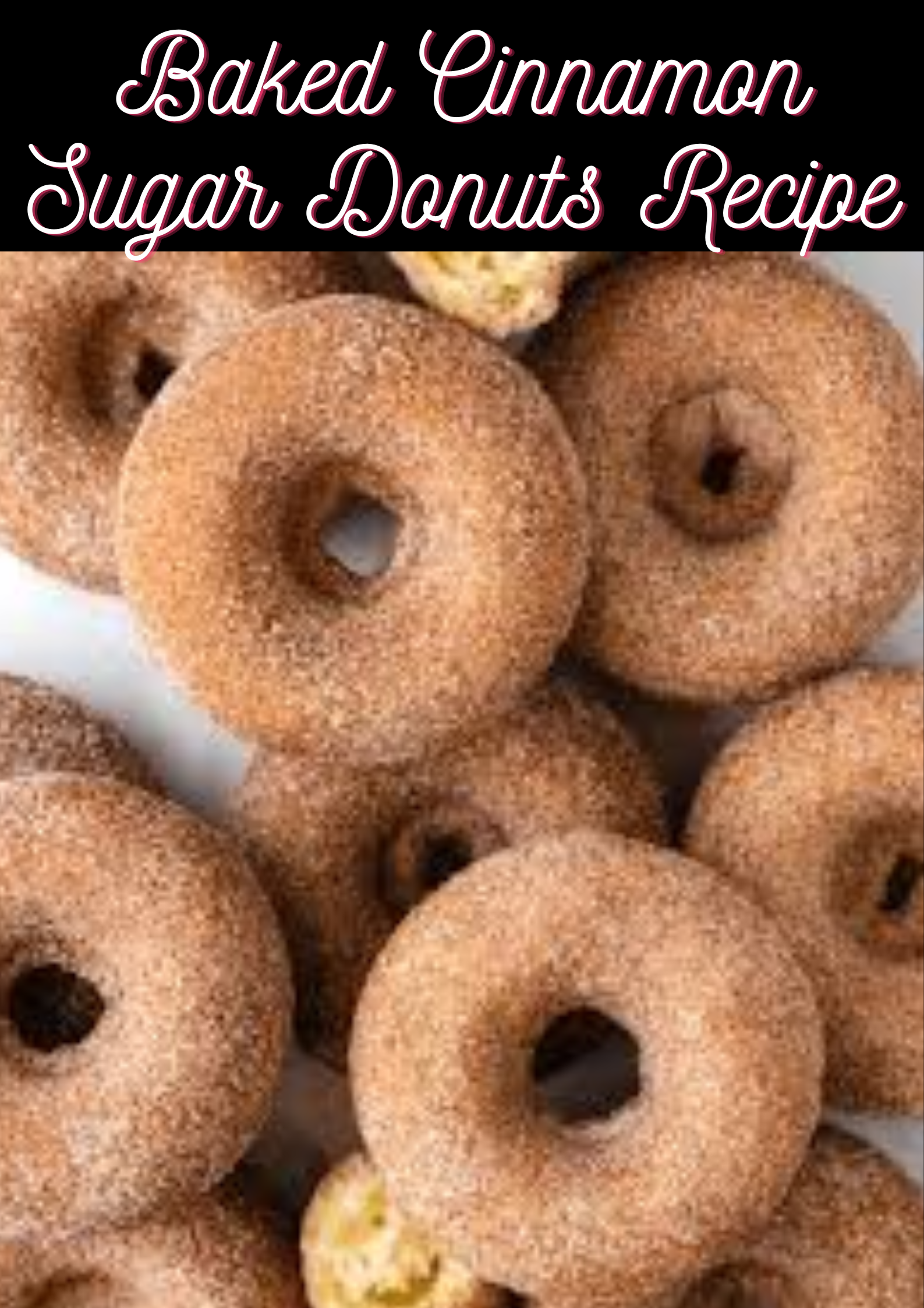 Baked Cinnamon Sugar Donuts Recipe