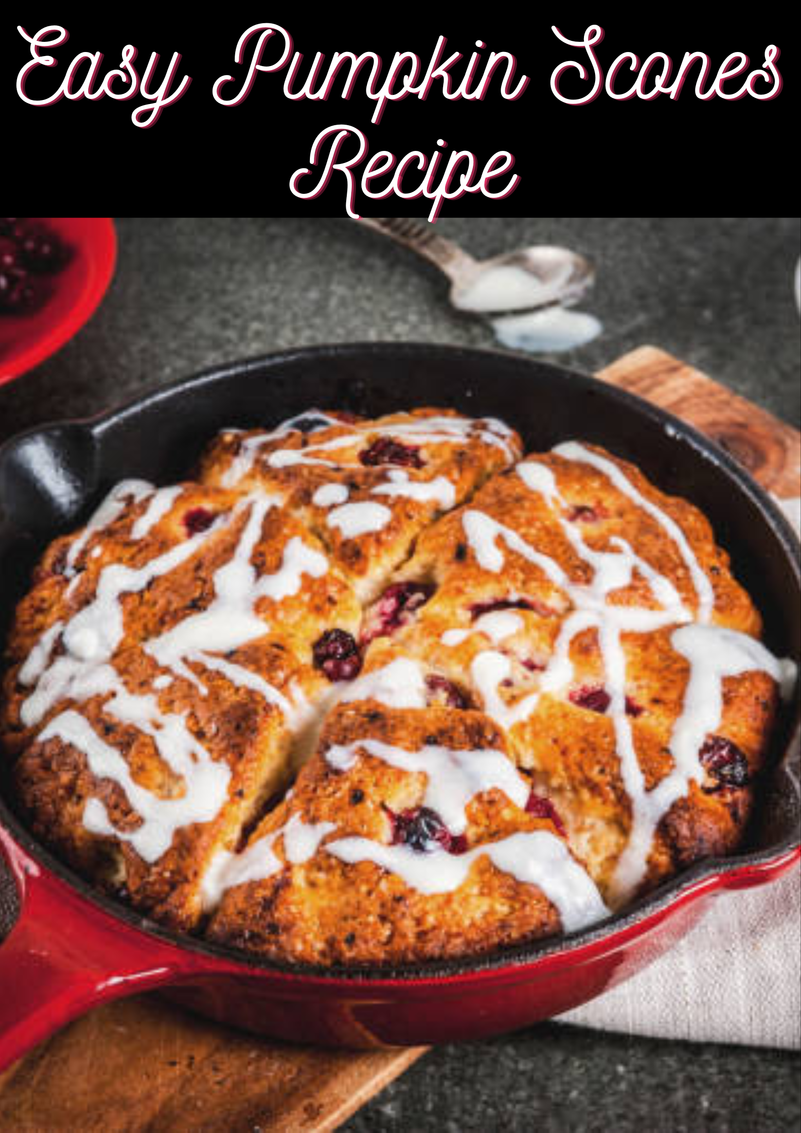 Pumpkin Scones Recipe