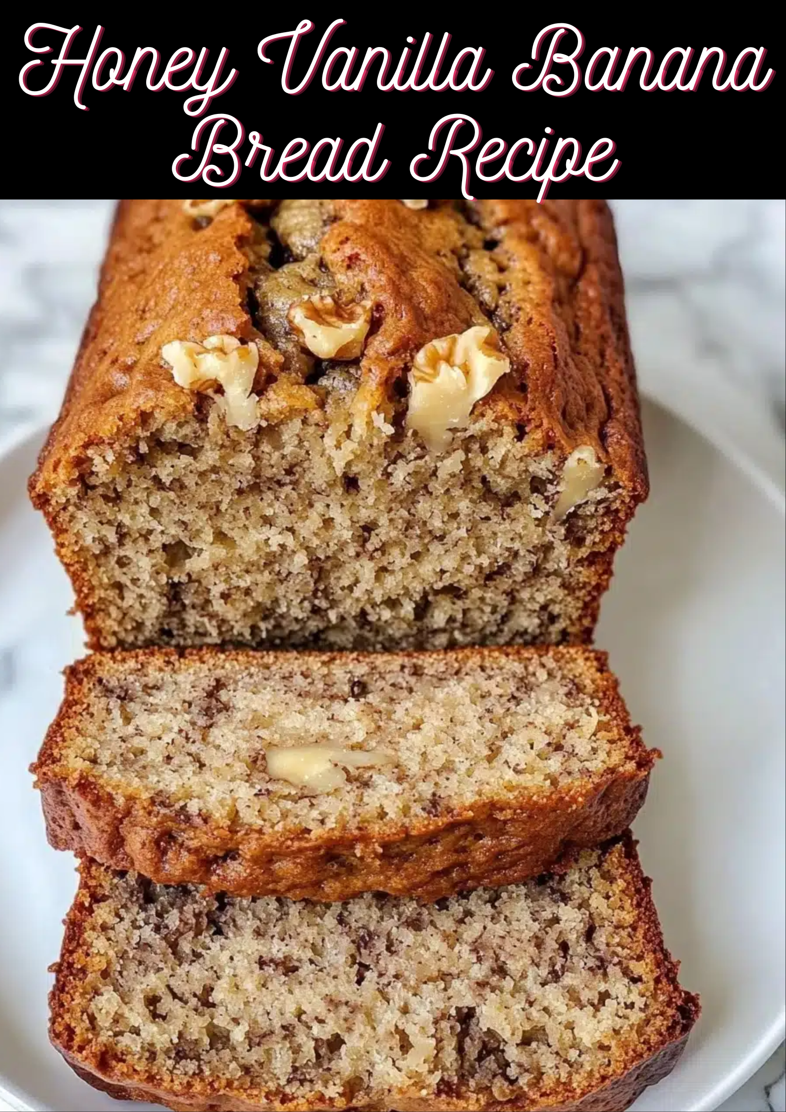 Vanilla Banana Bread Recipe