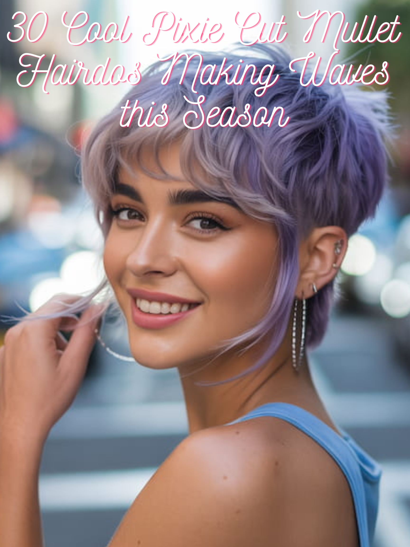 Pixie Cut Mullet Hairdos