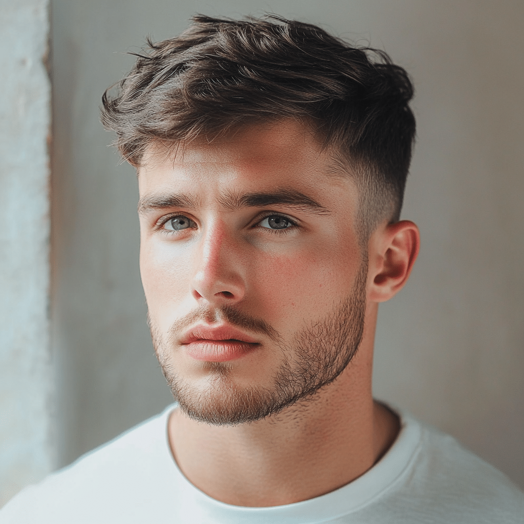 Short and Wavy Hair for Men