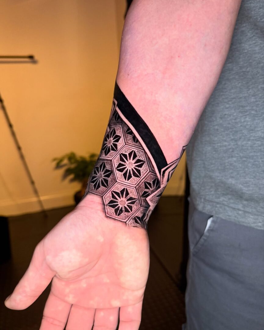 Mandala Wrist Tattoos