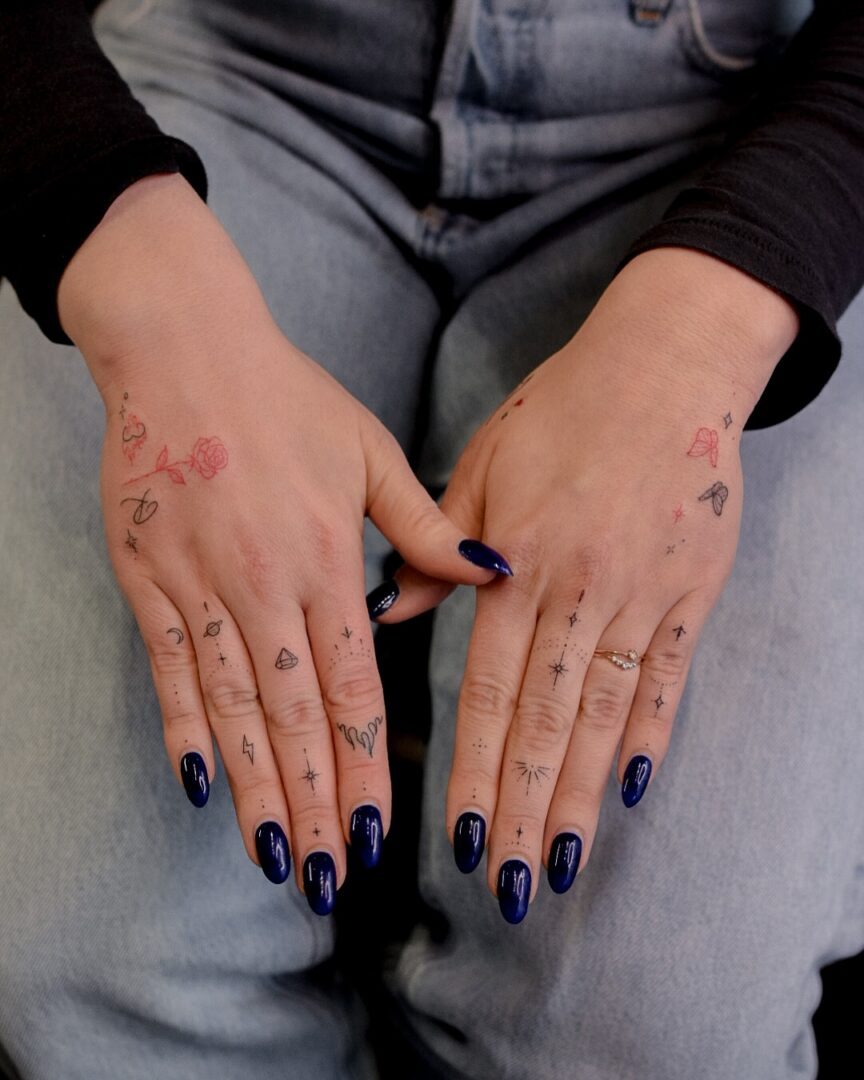 Finger Tattoos