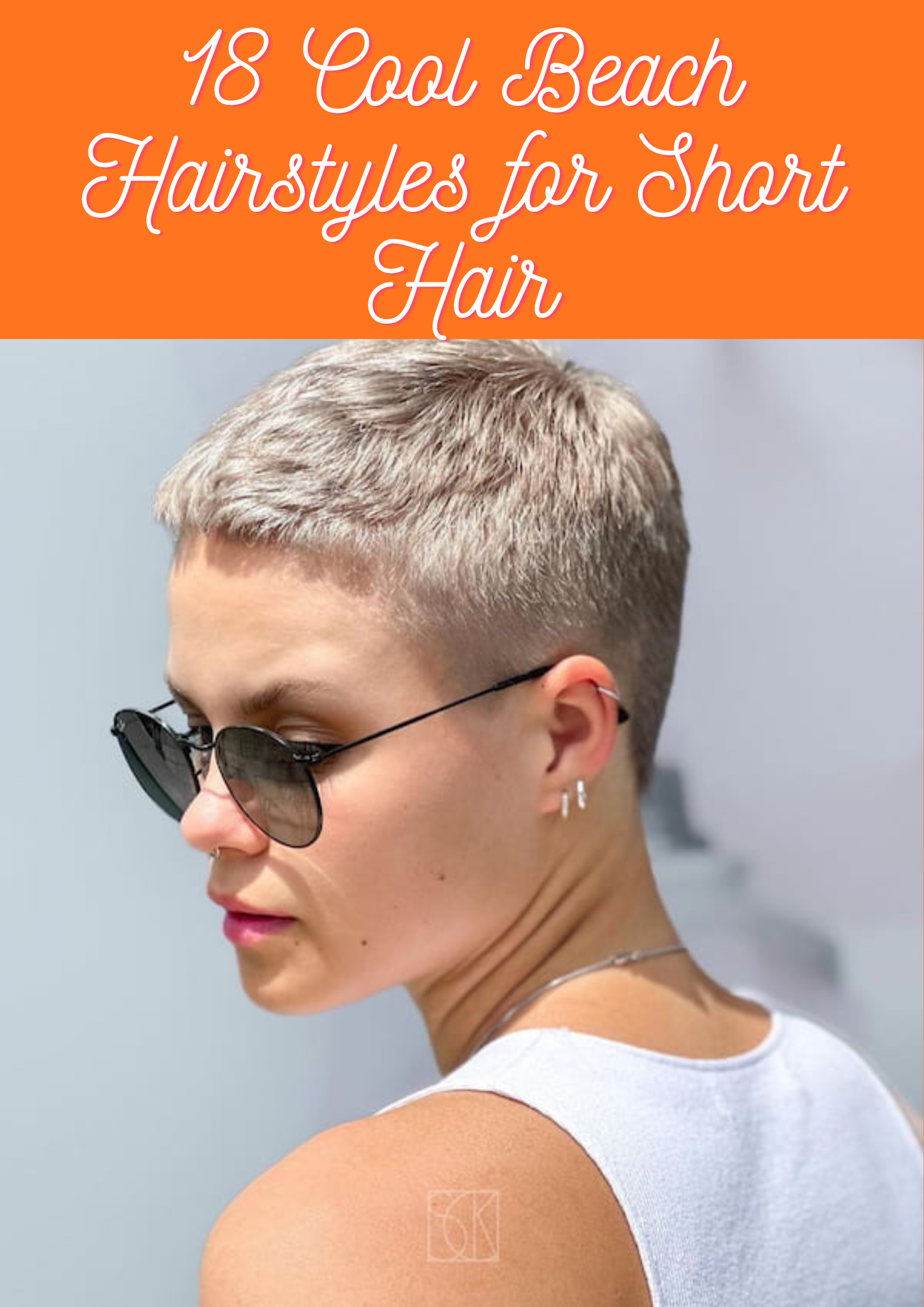 Beach Hairstyles for Short Hair