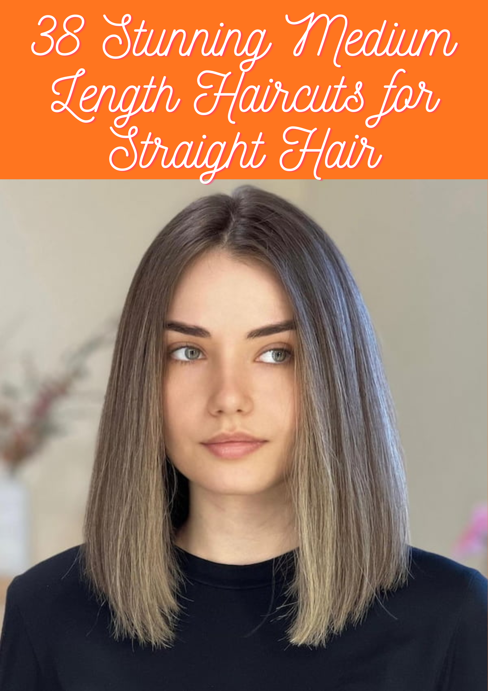 Medium Length Haircuts for Straight Hair