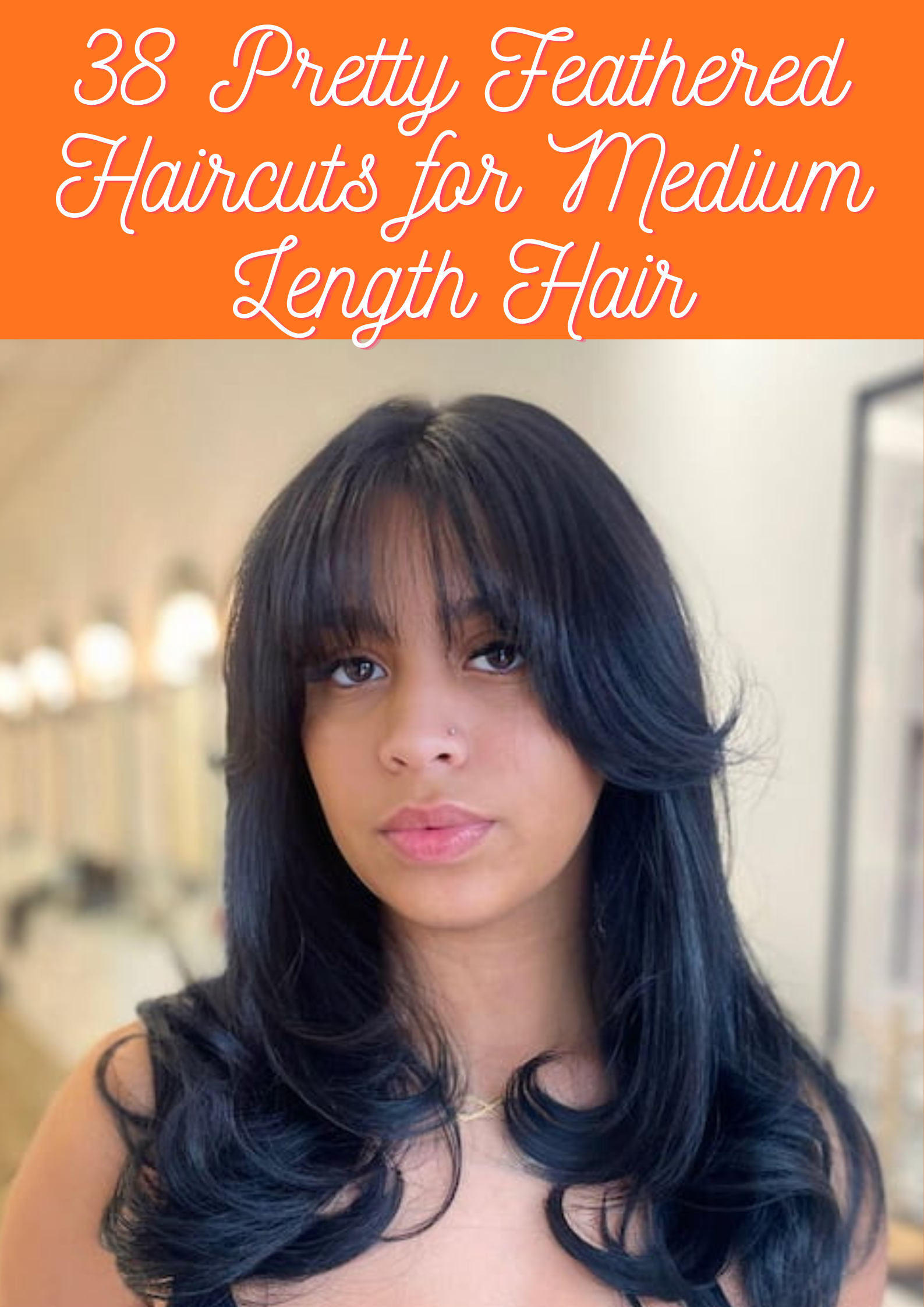 Feathered Haircuts for Medium Length Hair