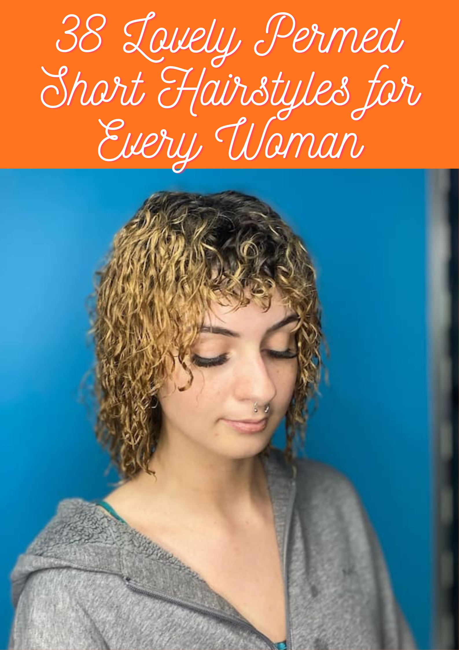 Permed Short Hairstyles