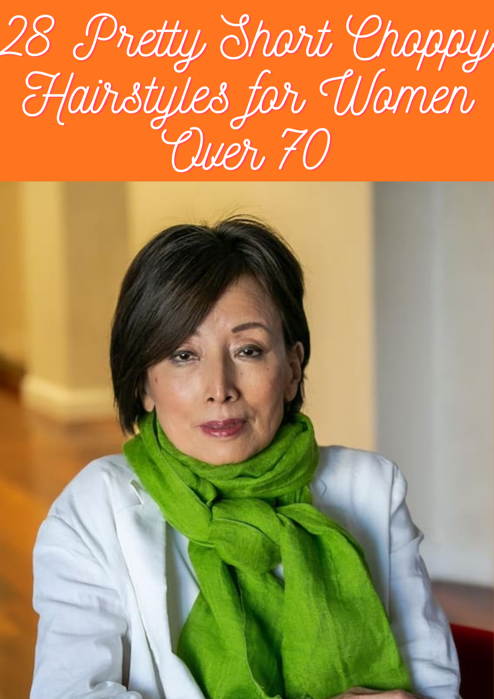 Short Choppy Hairstyles for Women Over 70