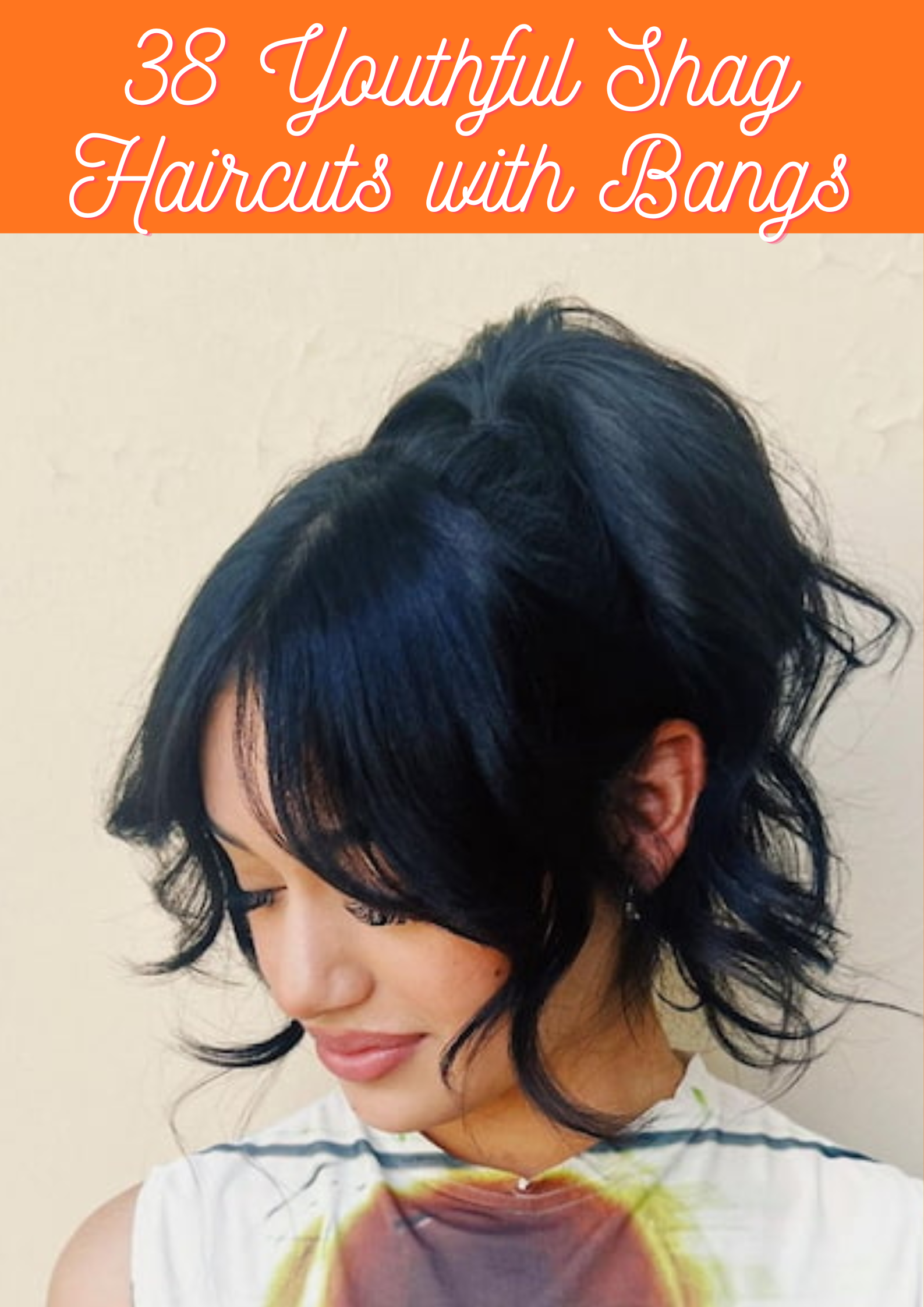 Shag Haircuts with Bangs