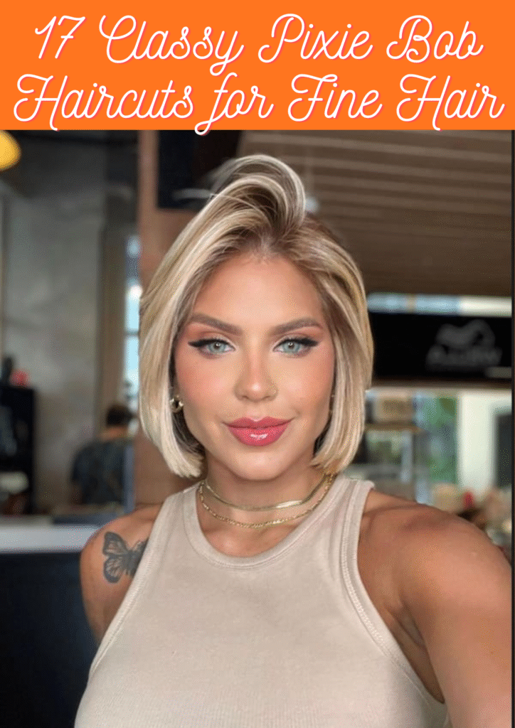 17 Classy Pixie Bob Haircuts for Fine Hair - Holidaydons.com