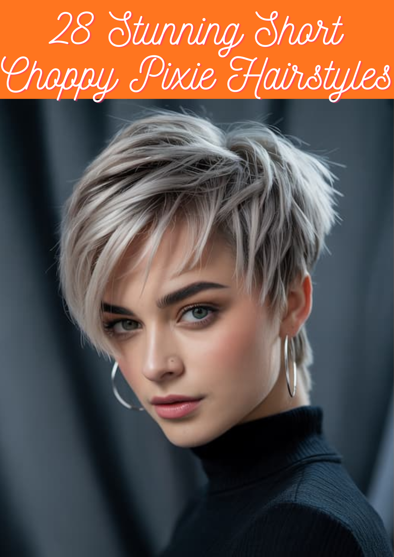 Short Choppy Pixie Hairstyles