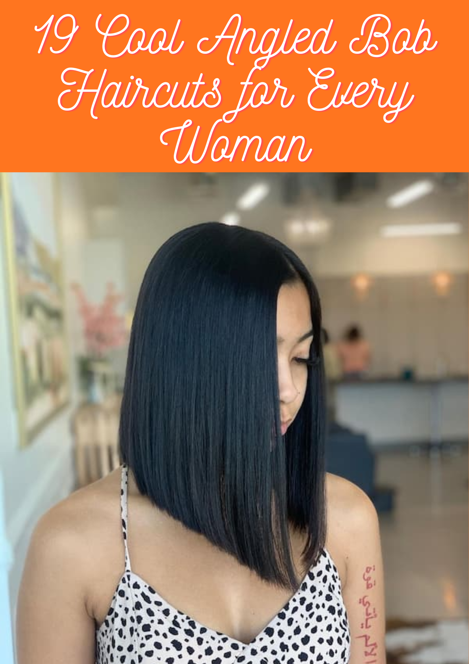 Angled Bob Haircuts