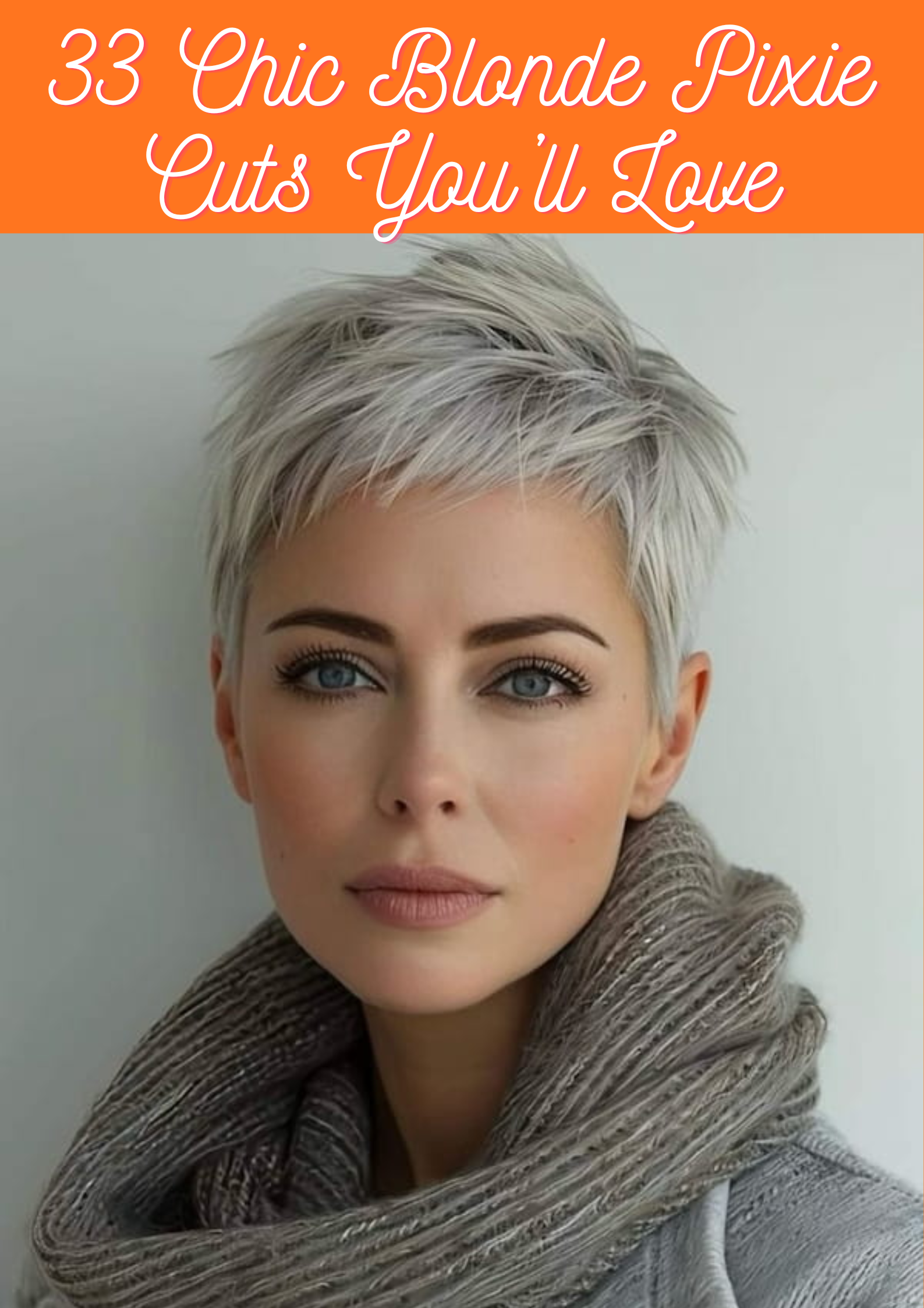 Blonde Pixie Cuts