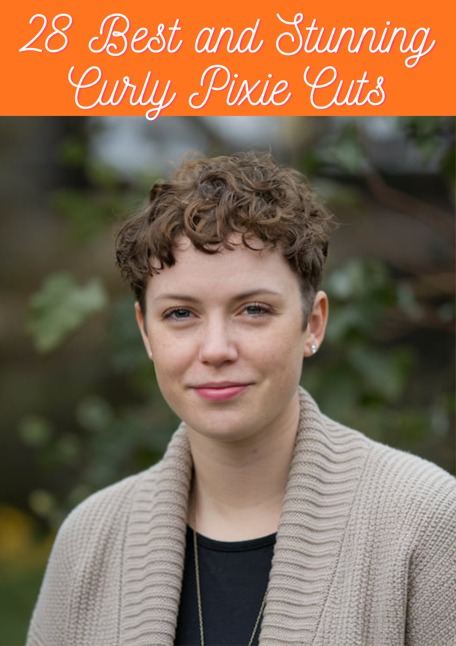 Curly Pixie Cuts