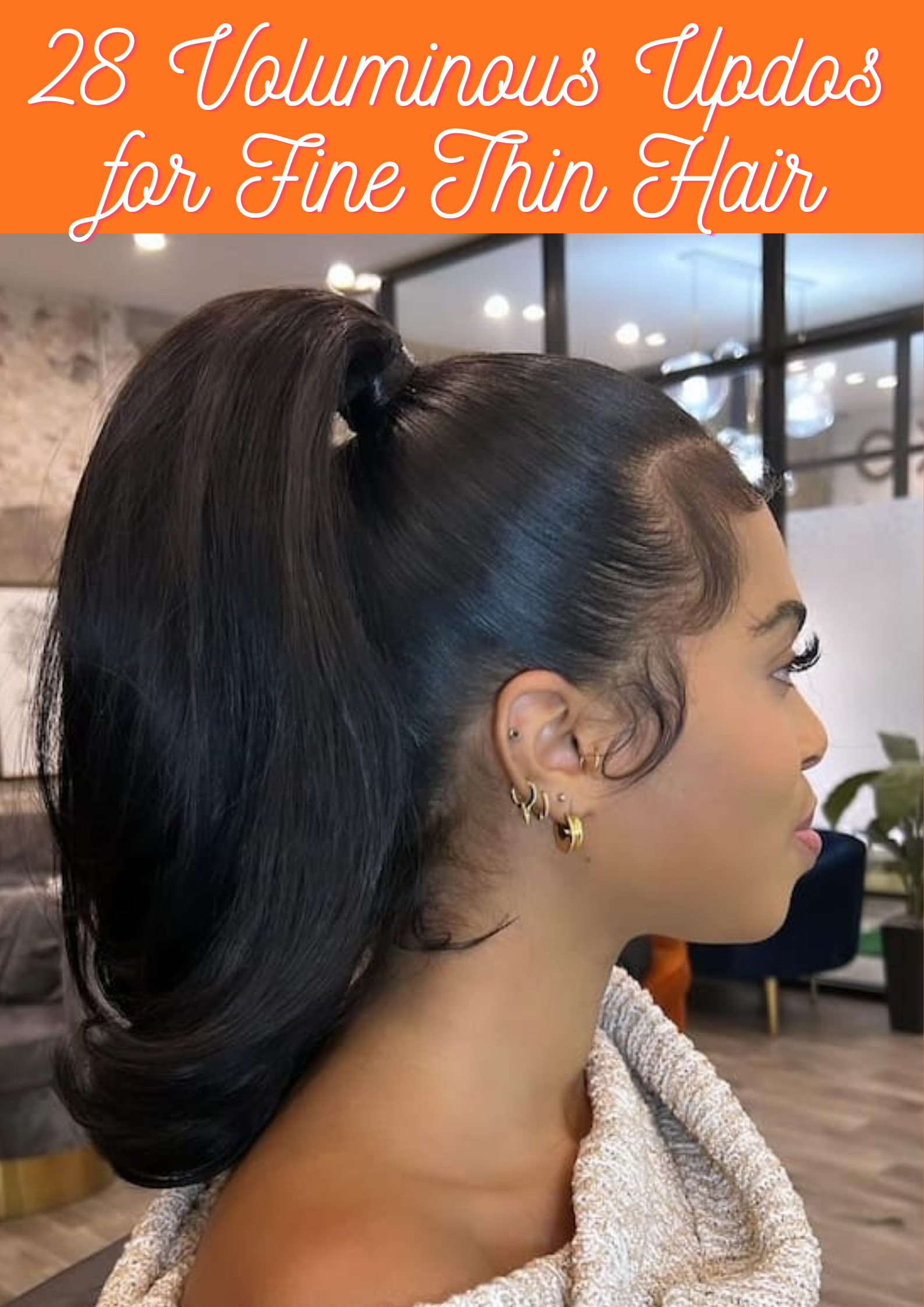 Updos for Fine Thin Hair