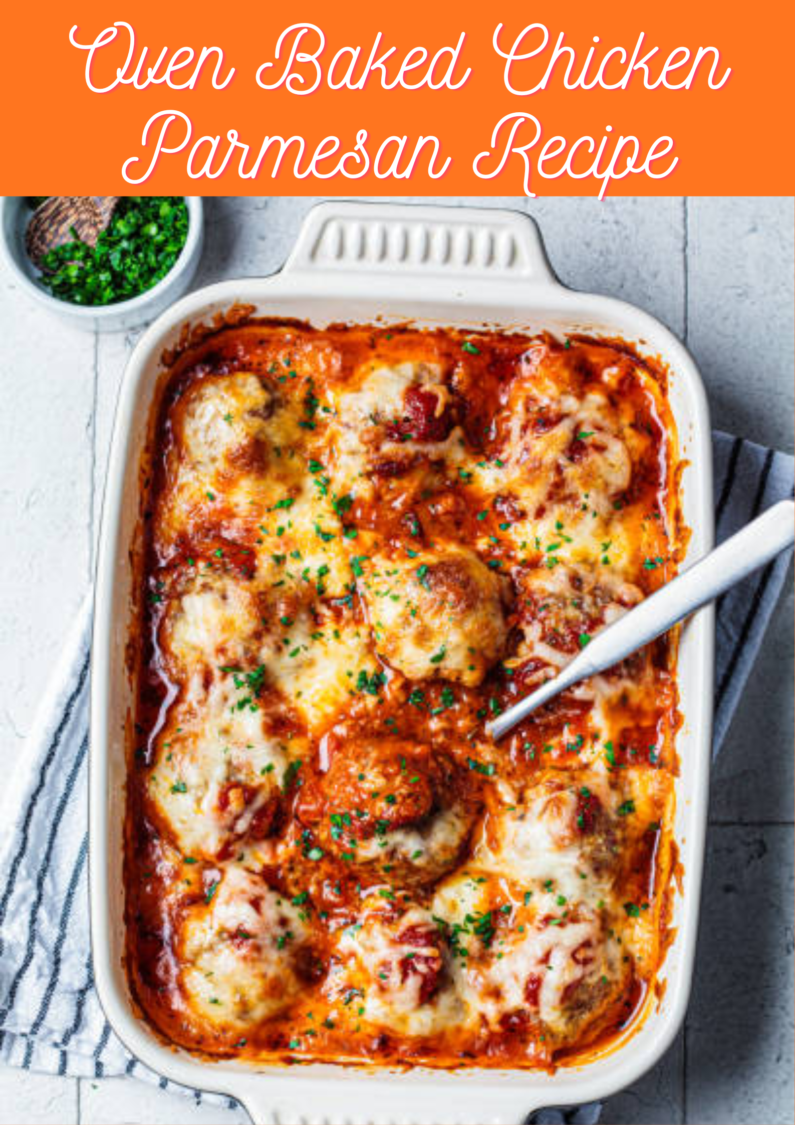 Oven-Baked Chicken Parmesan Recipe