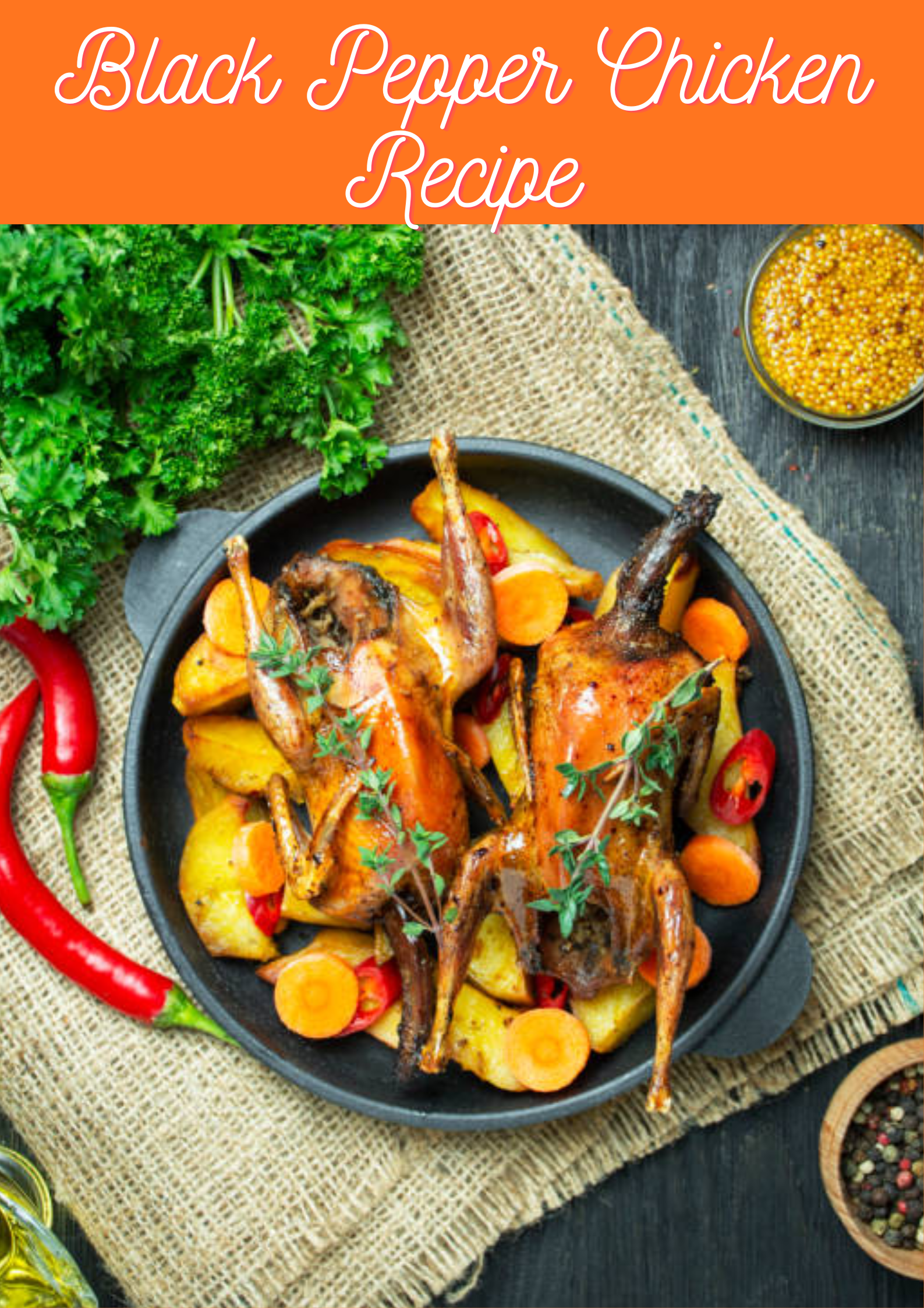 Black Pepper Chicken Recipe