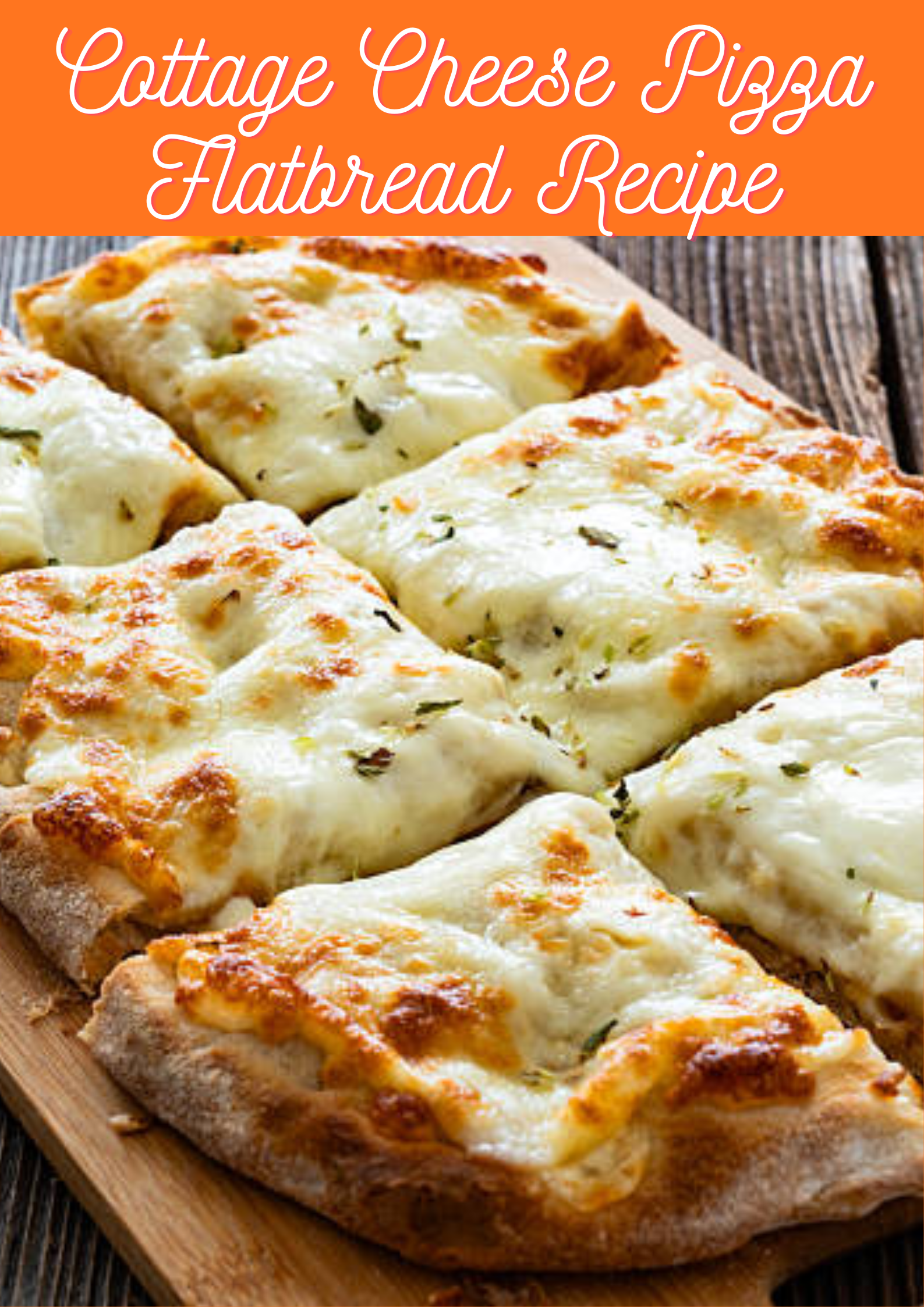 Cheese Pizza Flatbread Recipe