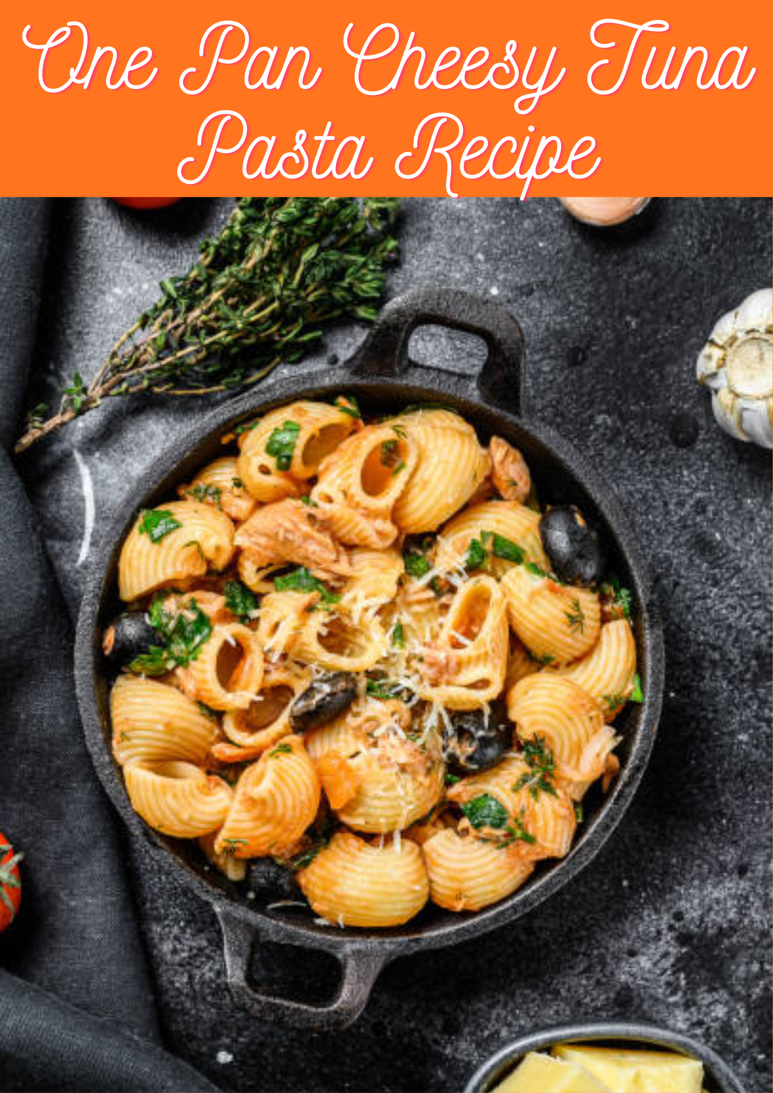 Cheesy Tuna Pasta Recipe
