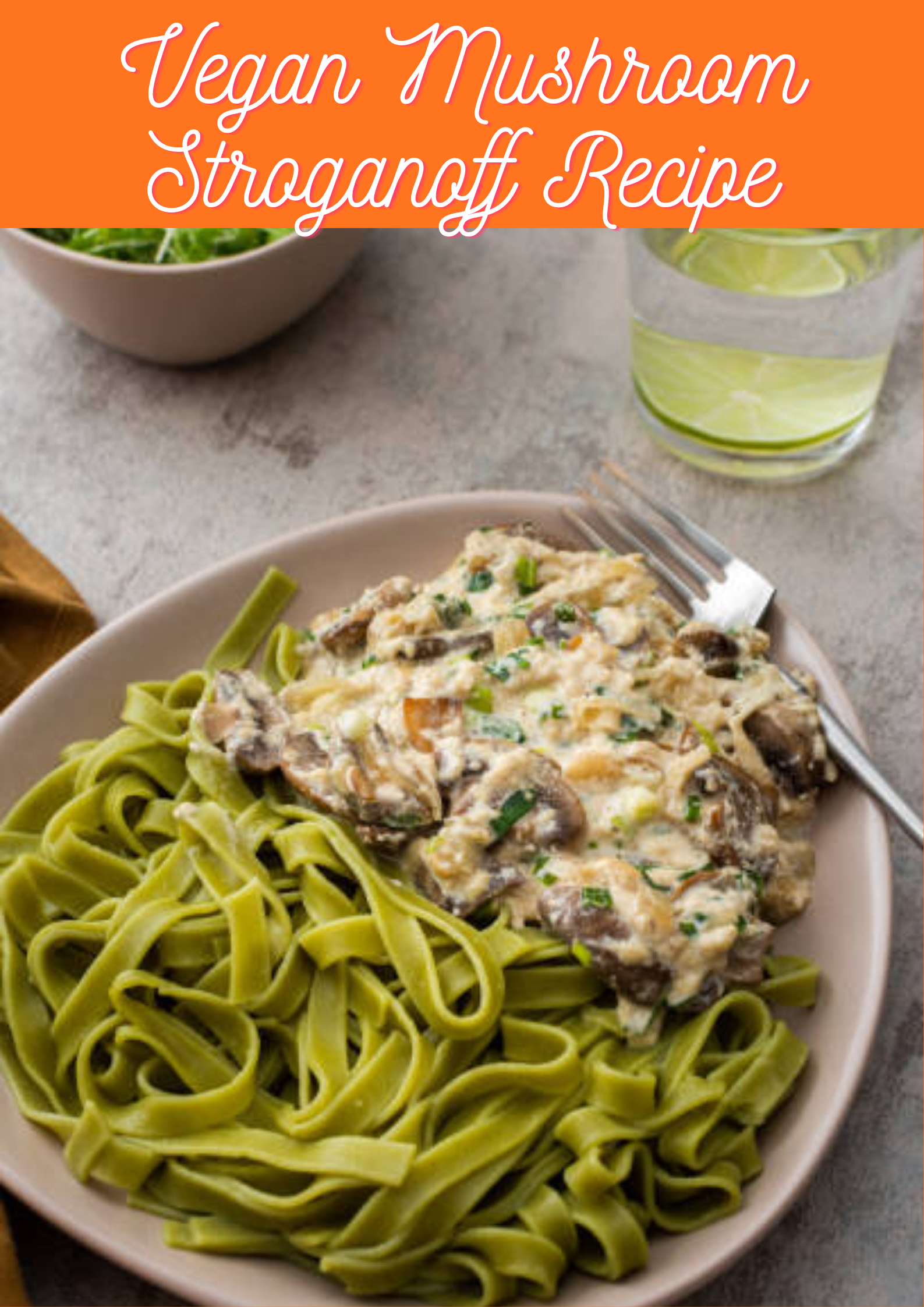 Vegan Mushroom Stroganoff Recipe
