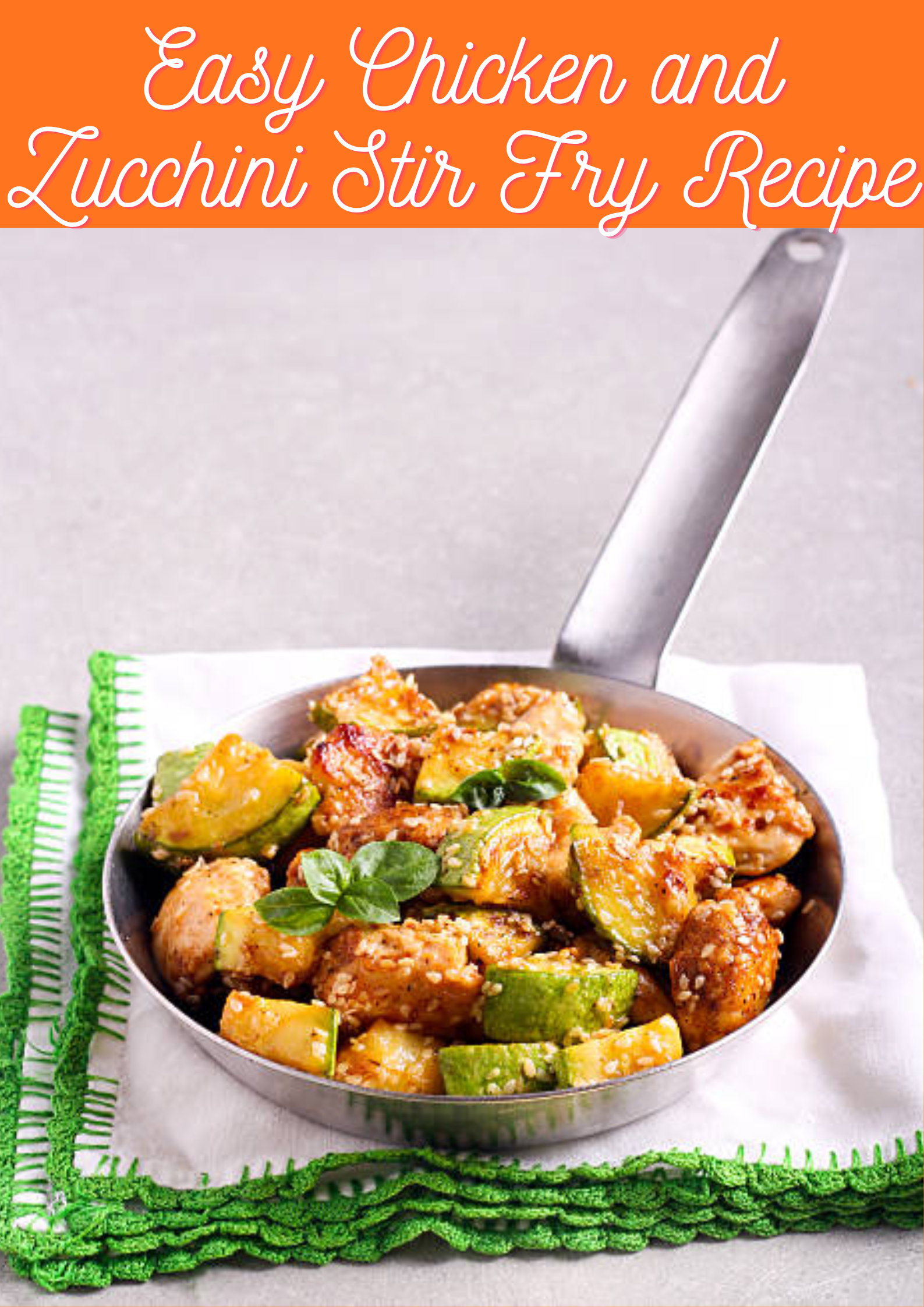 Chicken and Zucchini Stir Fry Recipe