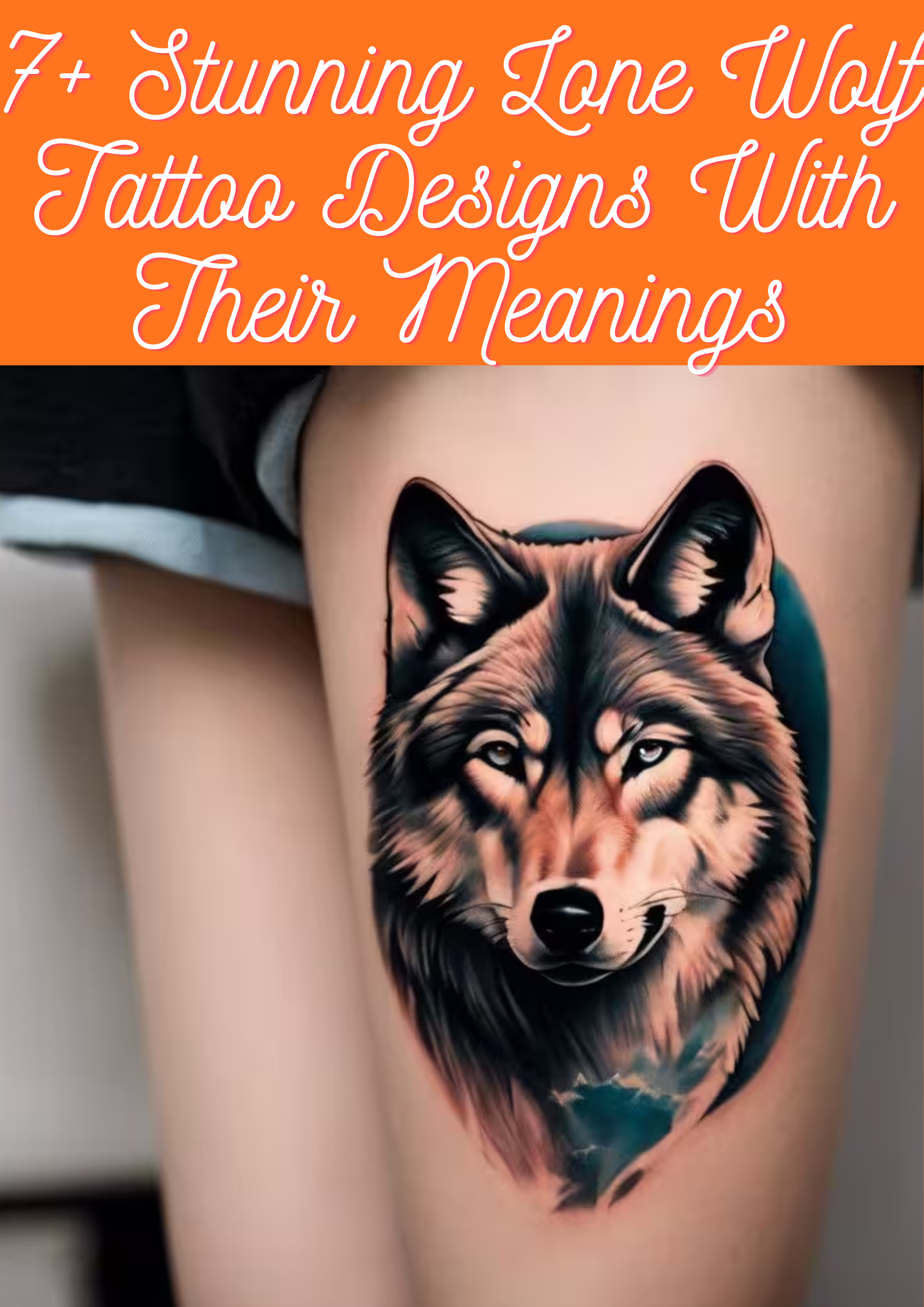 Lone Wolf Tattoo