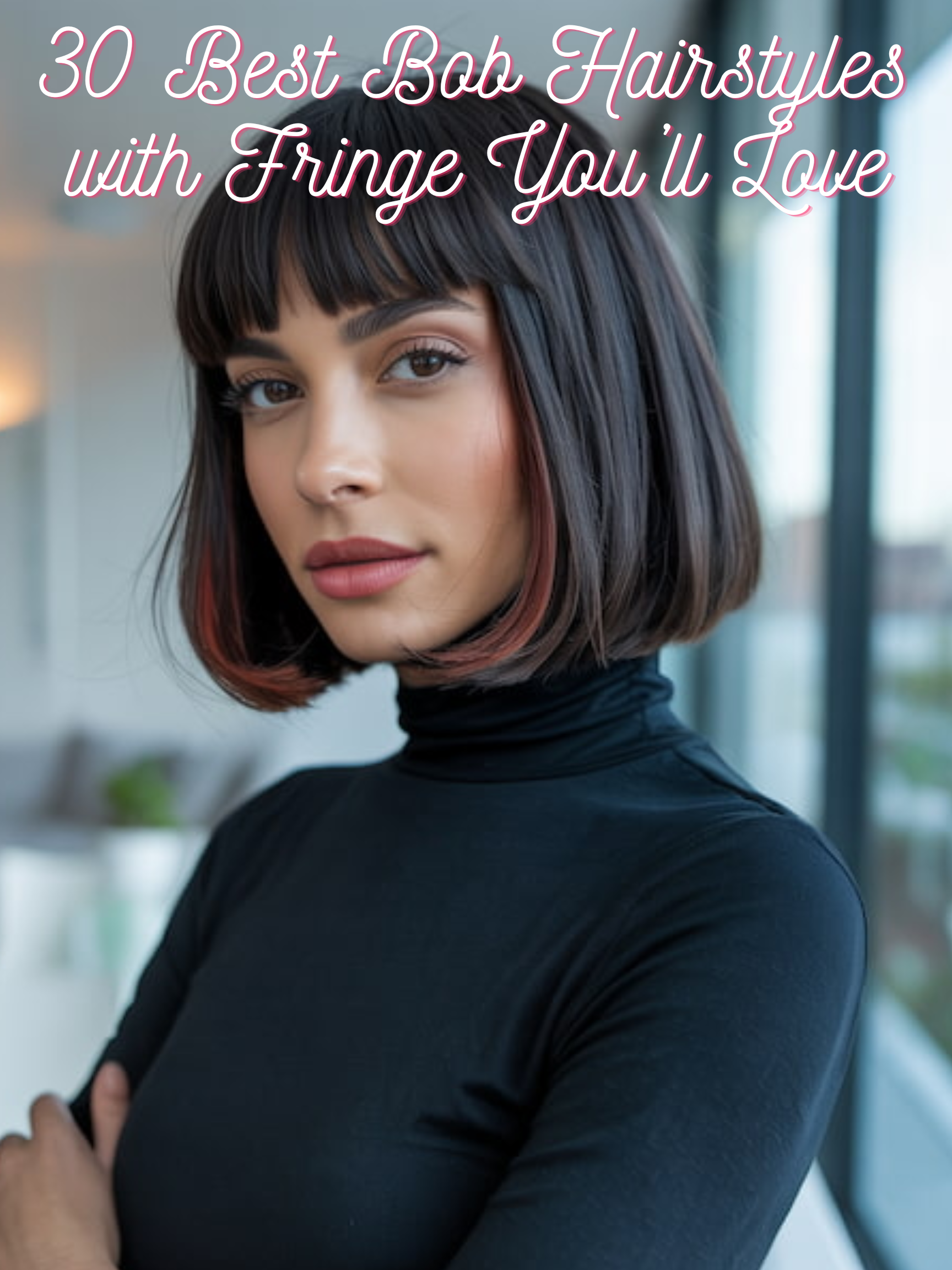 Bob Hairstyles with Fringe